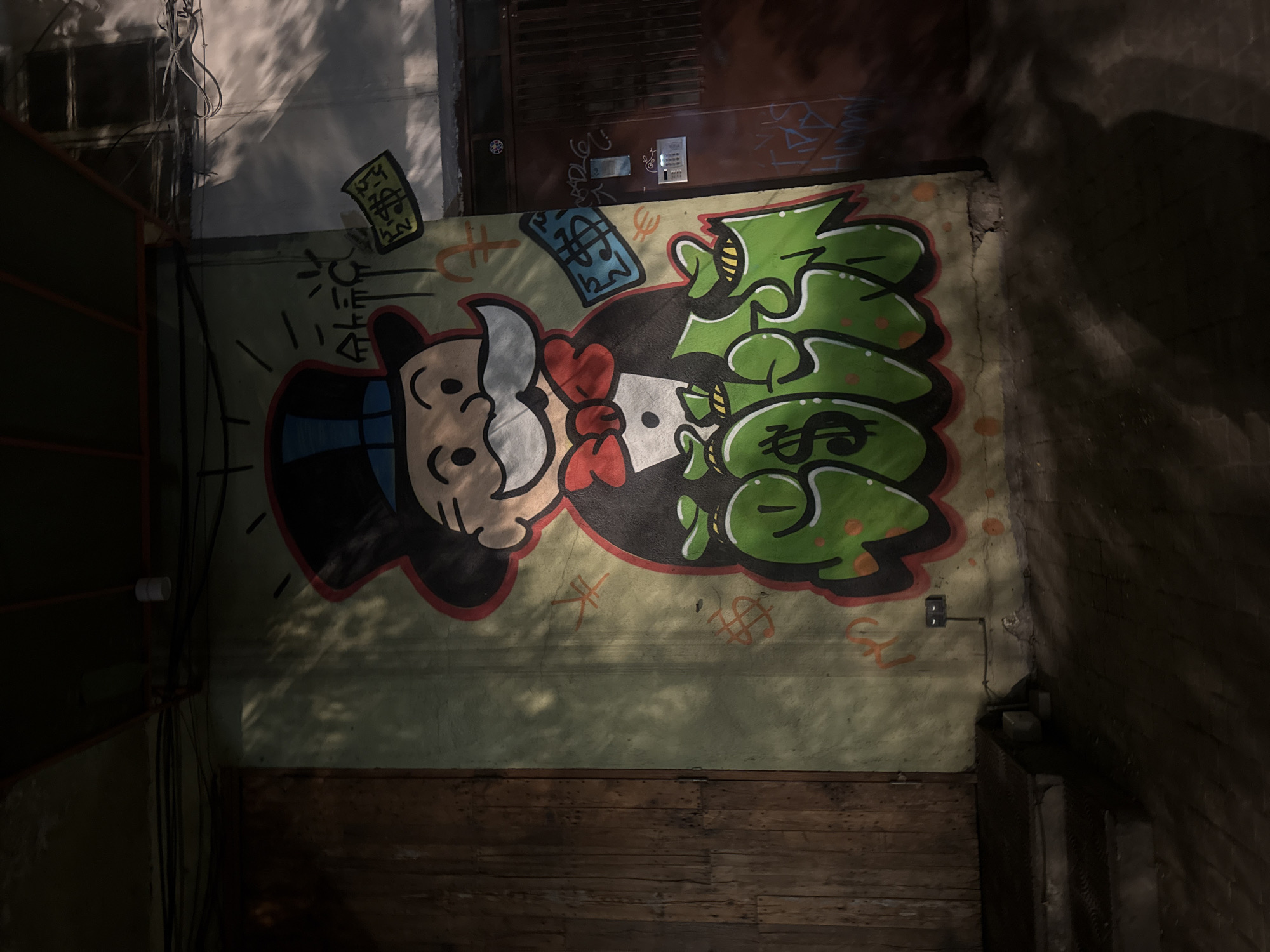 Street art and local business activity documented in Yerevan