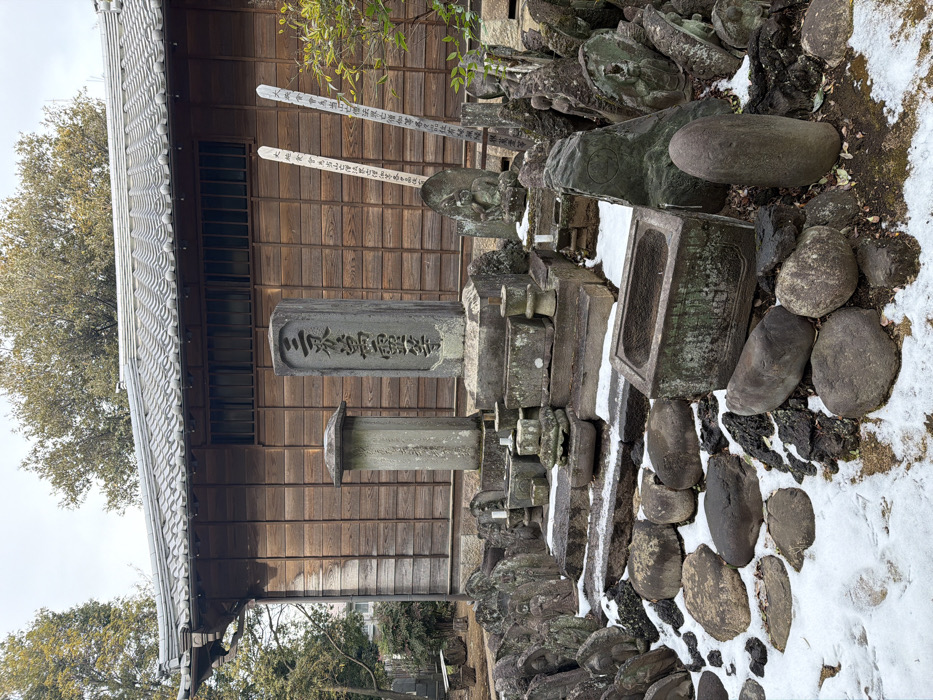 Early morning temple cemetery scenes documented in Suginami Tokyo