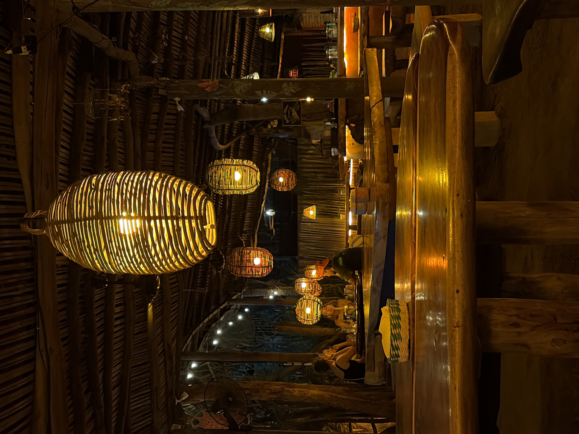 Restaurant scene documented in Brisas de Zicatela, Mexico
