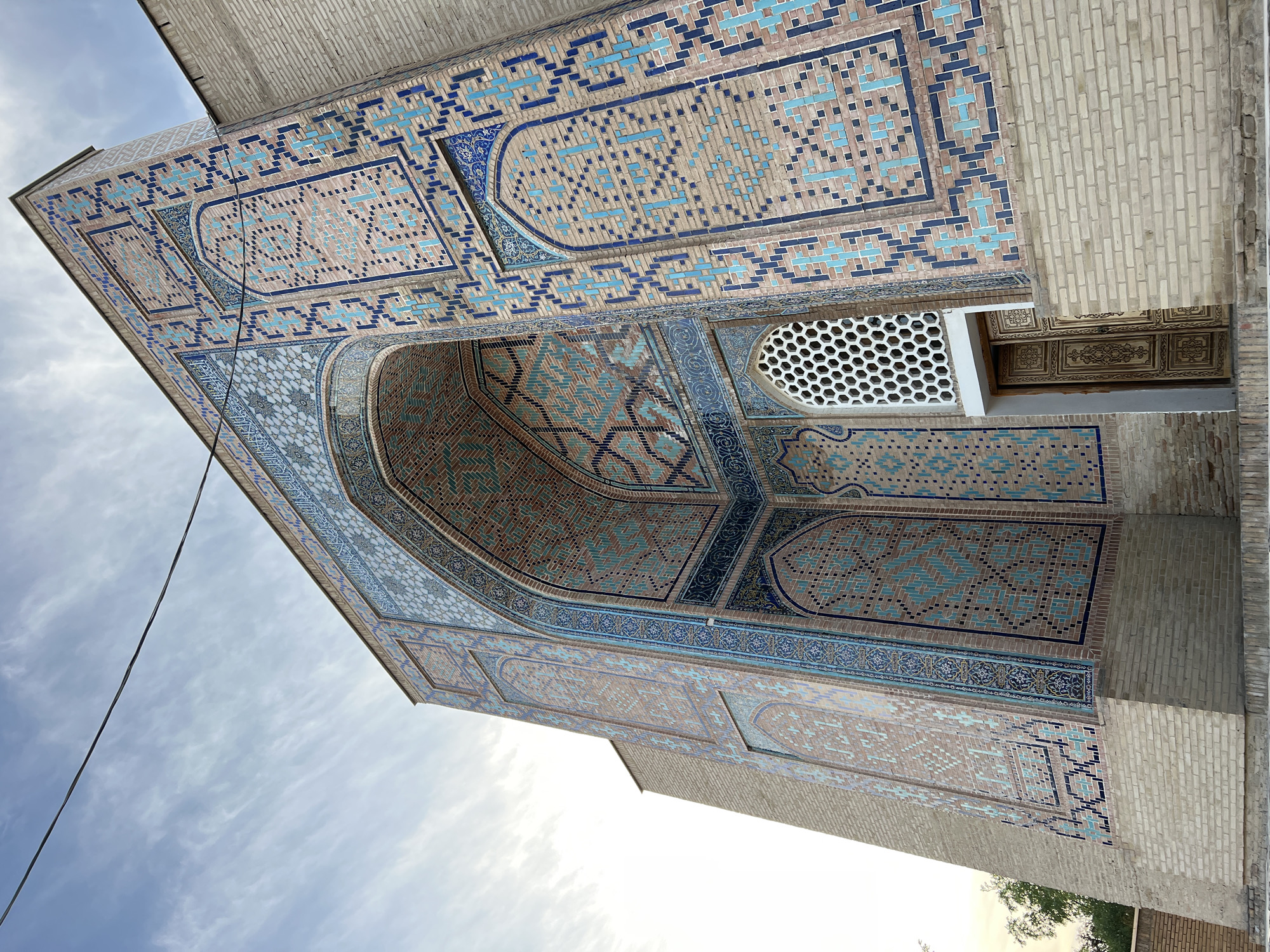 Exploring Samarkand's tiled monuments and courtyards