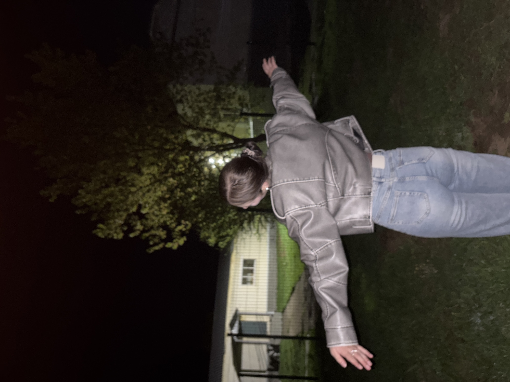 Person spotted standing outdoors at night in Фоки, Russia