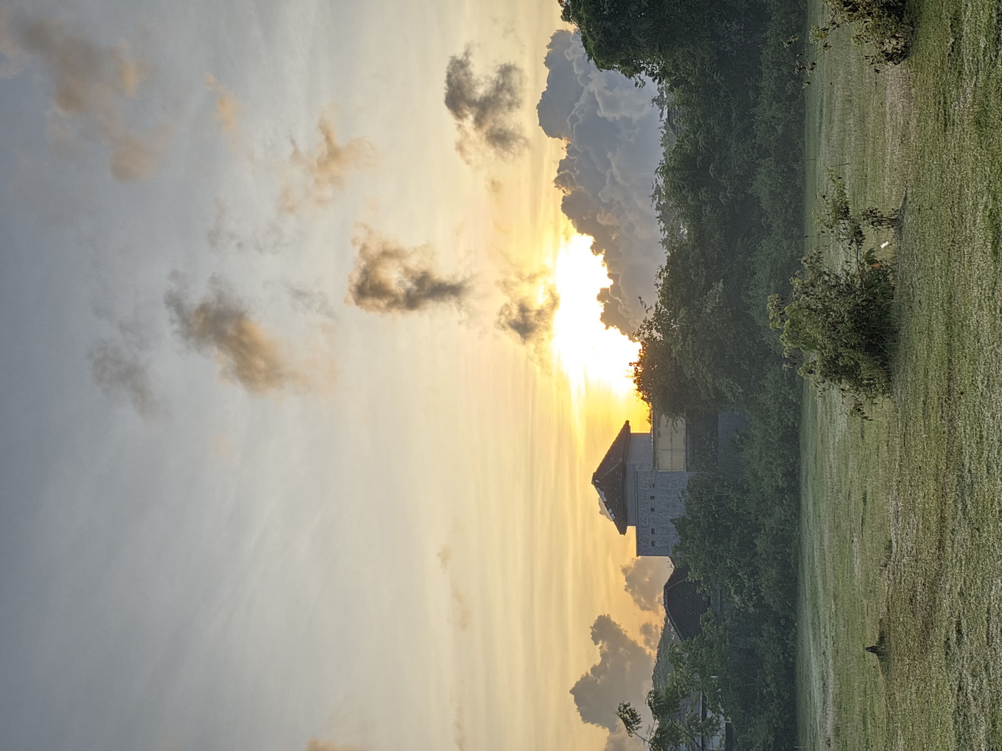 Sunset captured by witnesses in Kuta Selatan, Indonesia