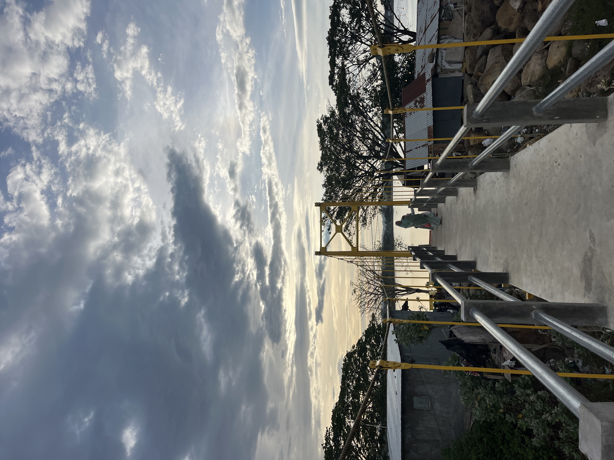 Coastal scenes documented in Lhokseumawe, Indonesia waterfront area