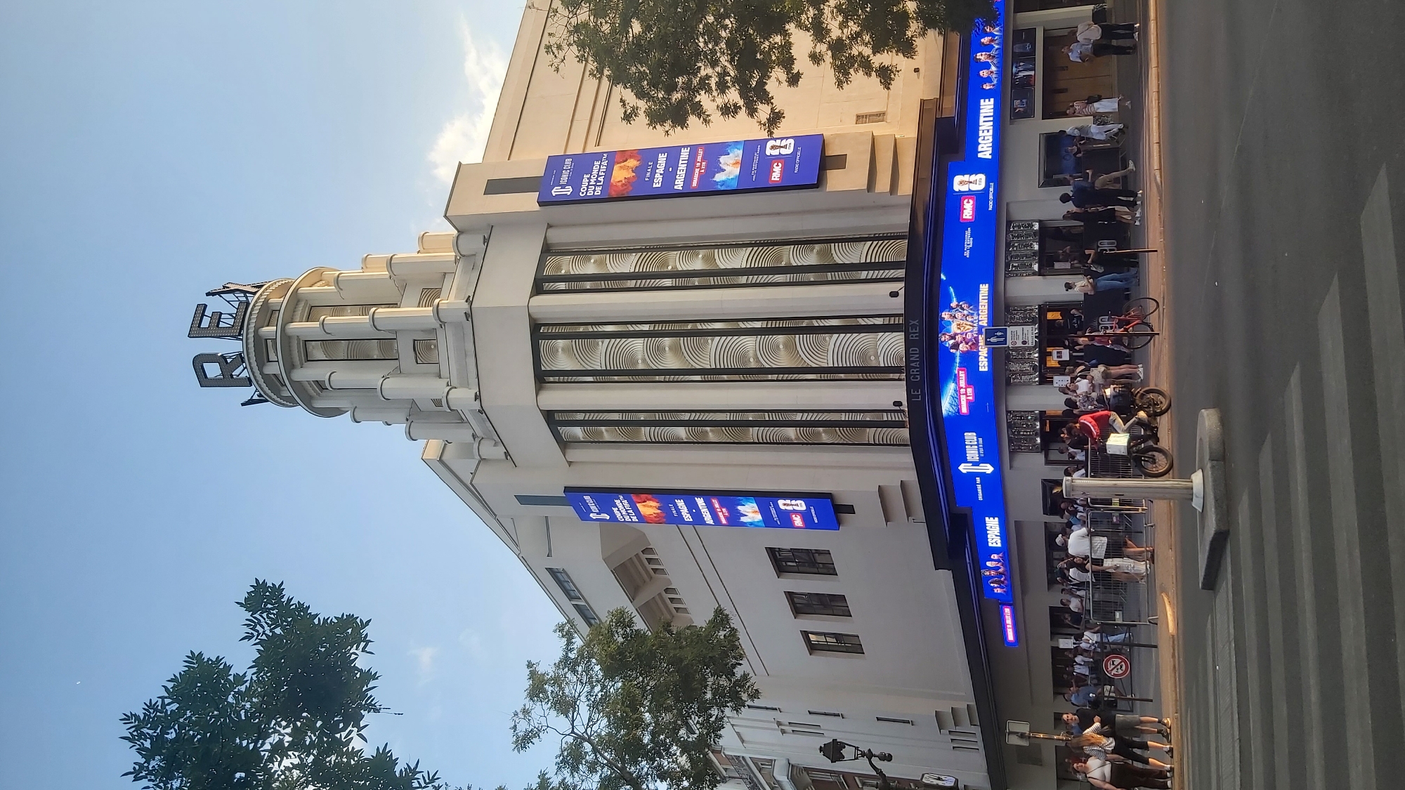 Evening stroll through central Paris near Le Grand Rex