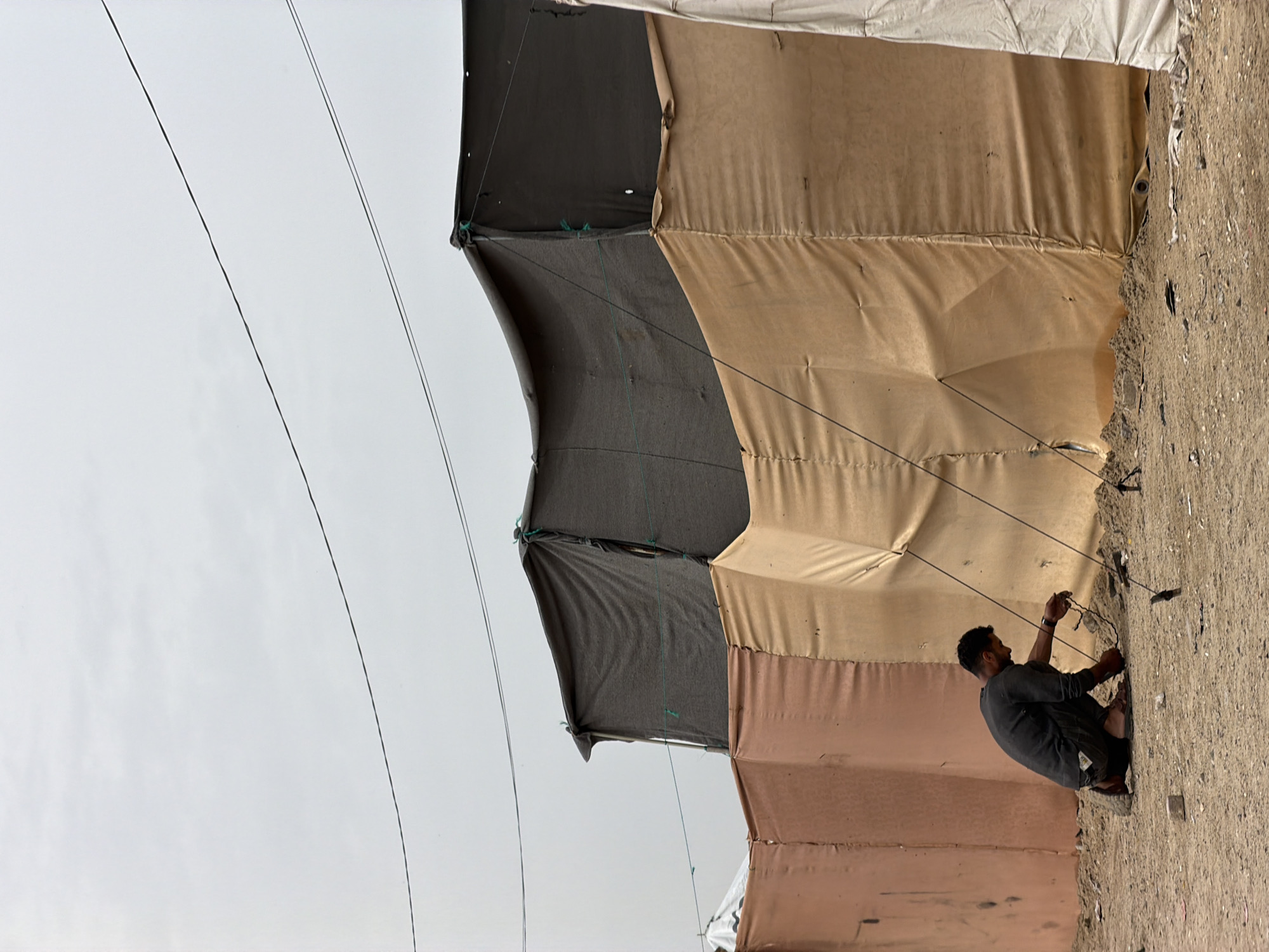 Displaced families documented in Gaza refugee camps and damaged areas