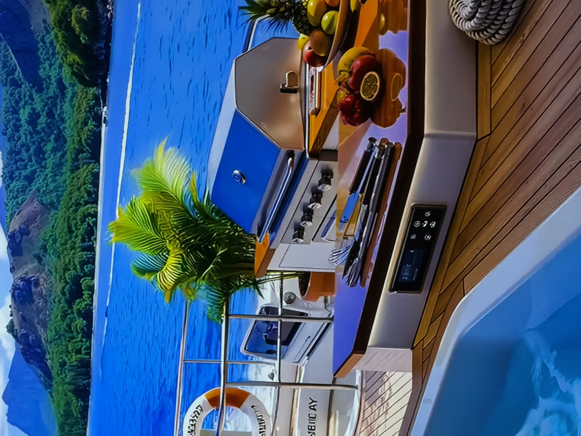 Luxury home and yacht interiors documented in Ukrainian suburb