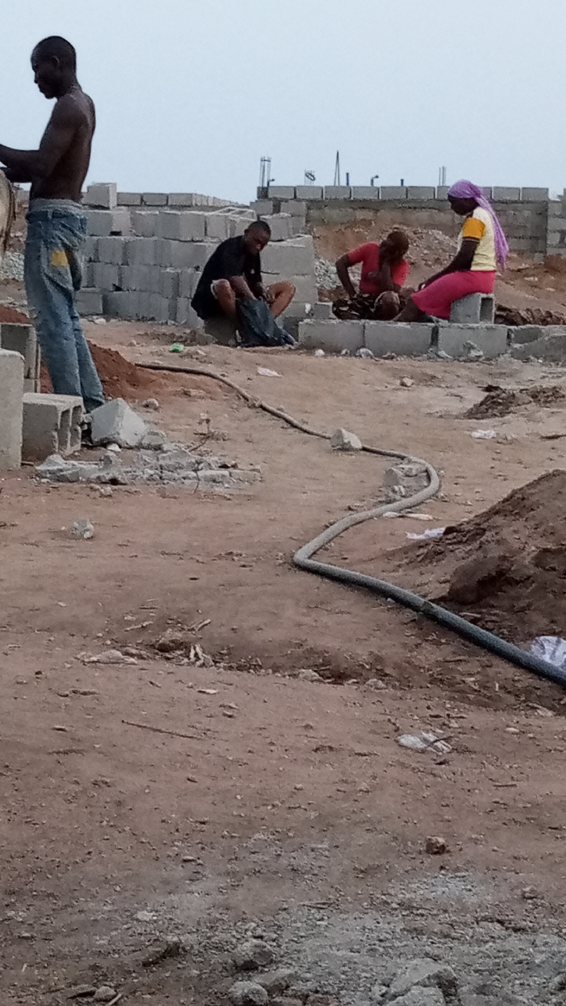 Construction work continues in Adankolo, Nigeria community