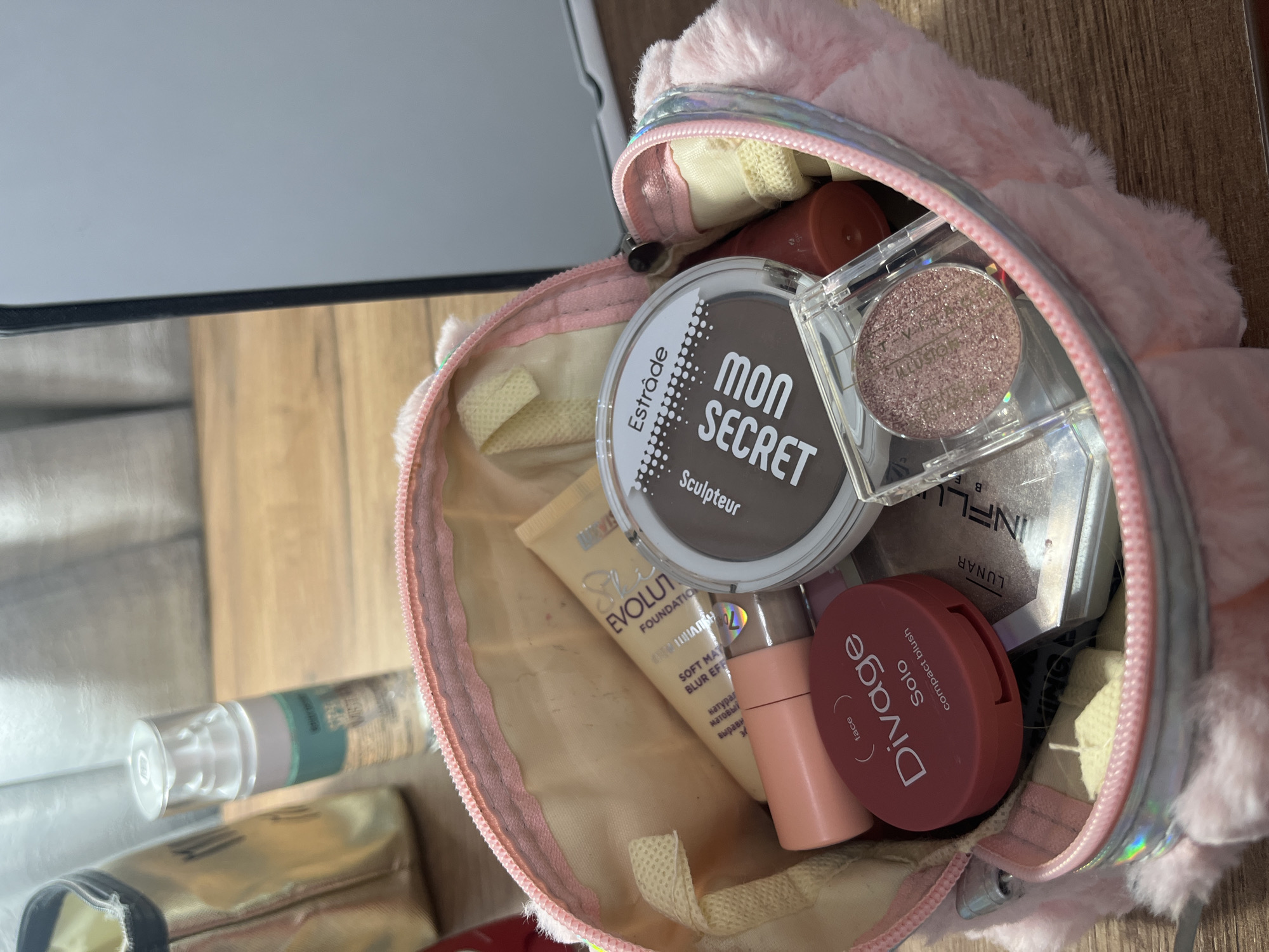 Beauty routine documented with makeup, manicures, selfies in Perm