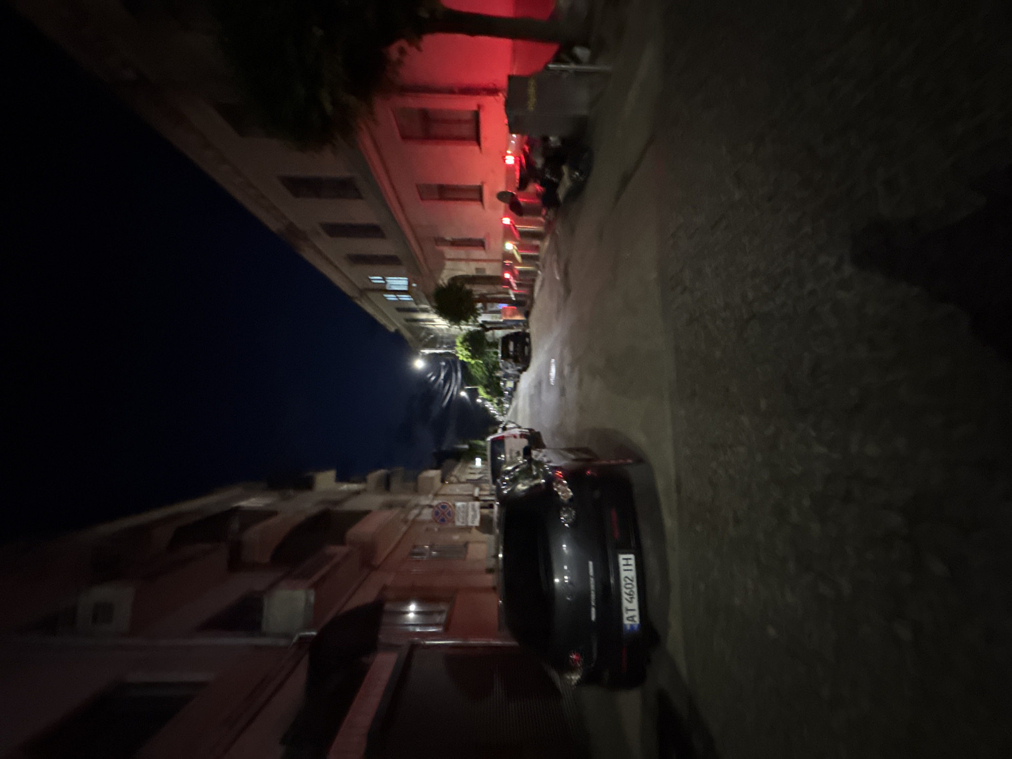 A summer night drifting through Chernivtsi's historic center