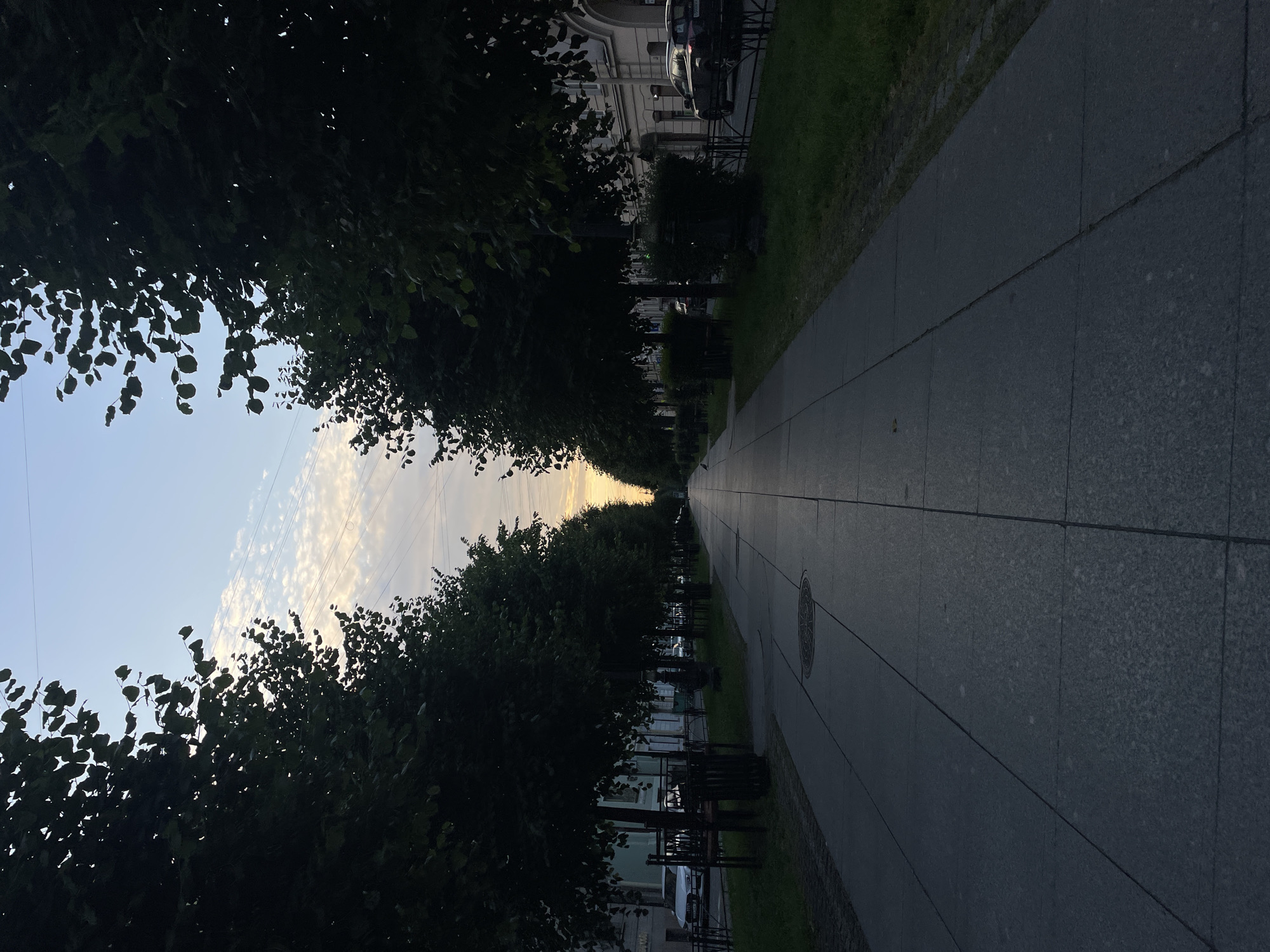 Early morning street-level tour of Saint Petersburg architecture
