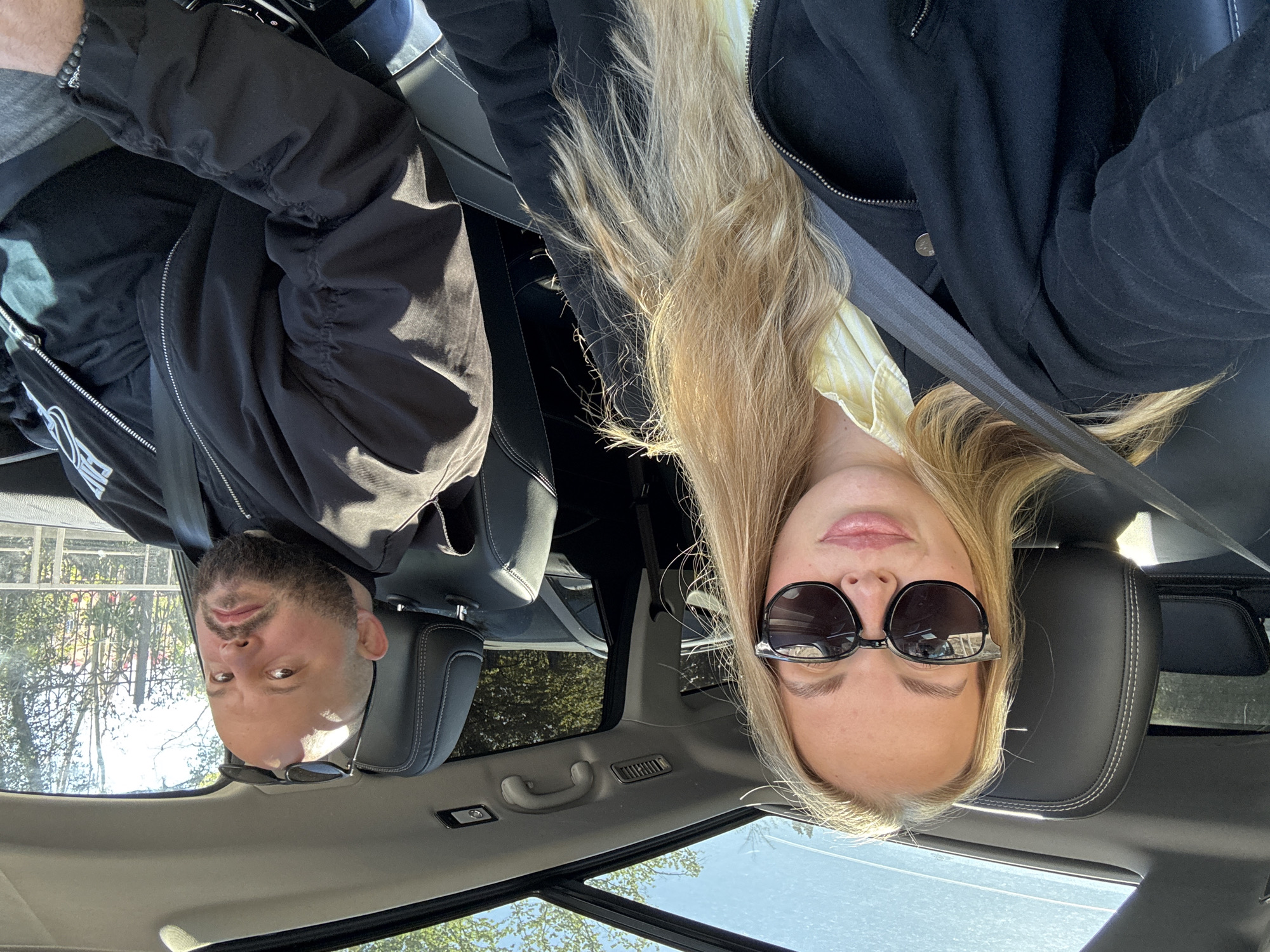Couple photographed in car during traffic stop in Sochi