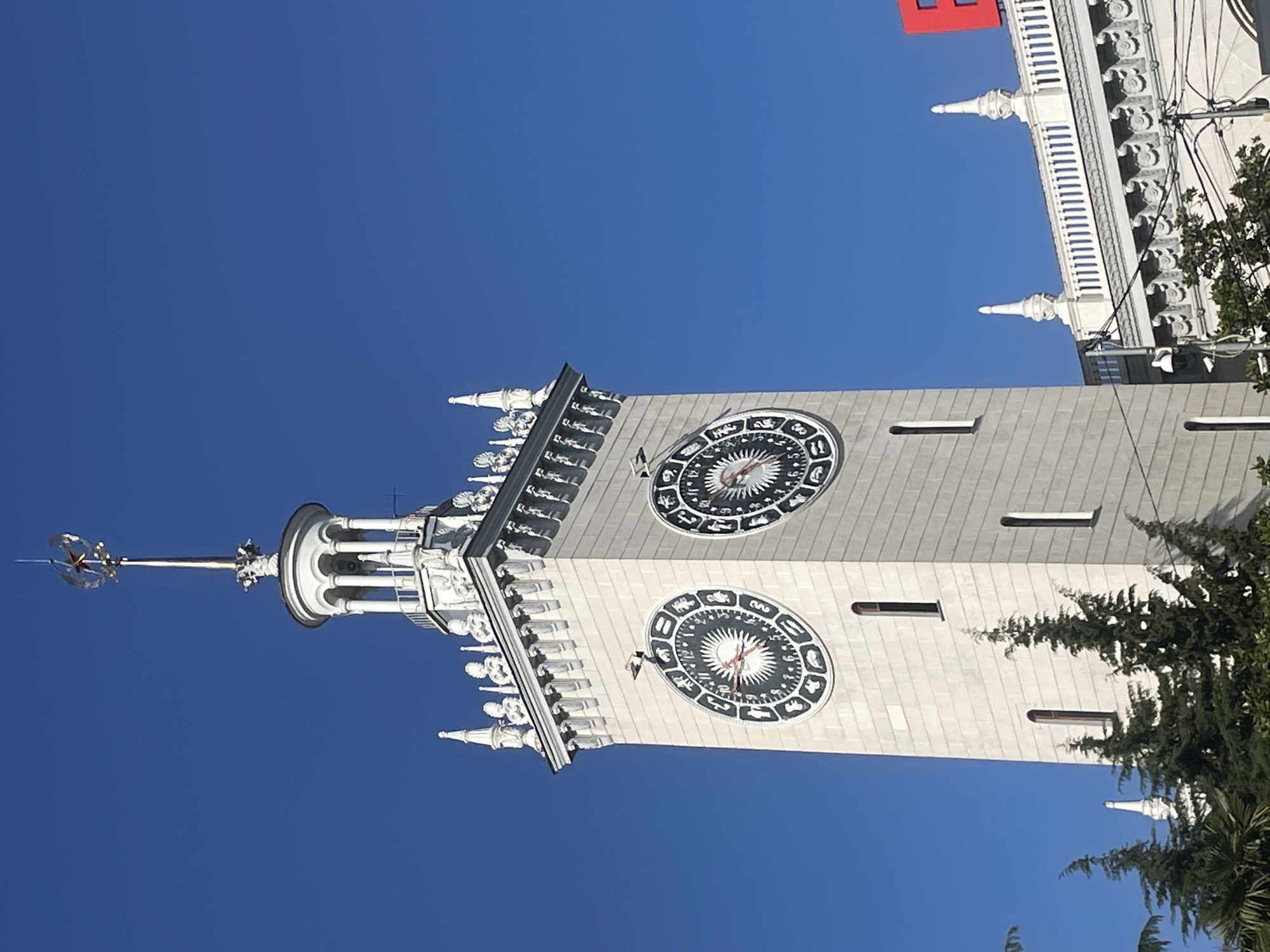 Tourist documents Sochi landmarks and street scenes