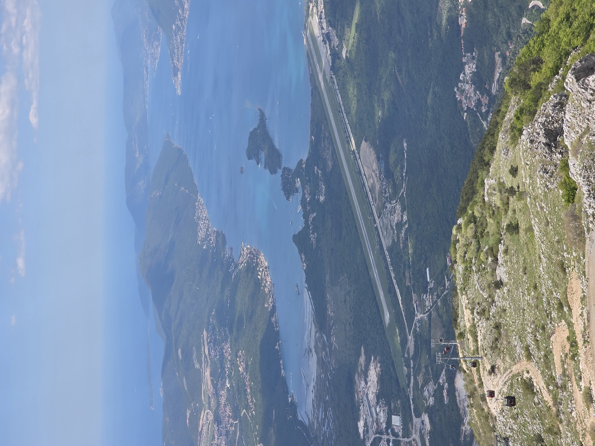 Witness documents Bay of Kotor landscape from multiple viewpoints