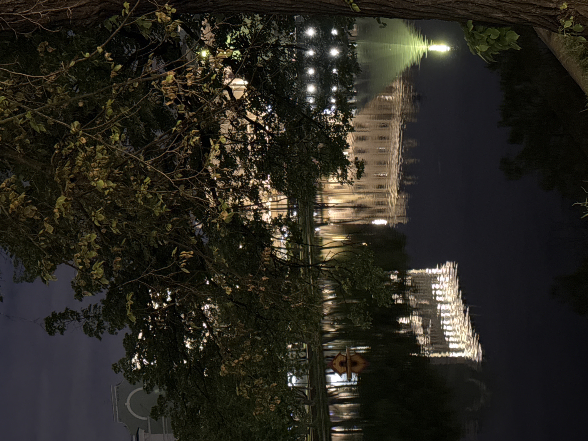 Nighttime Moscow scenes captured across central city locations