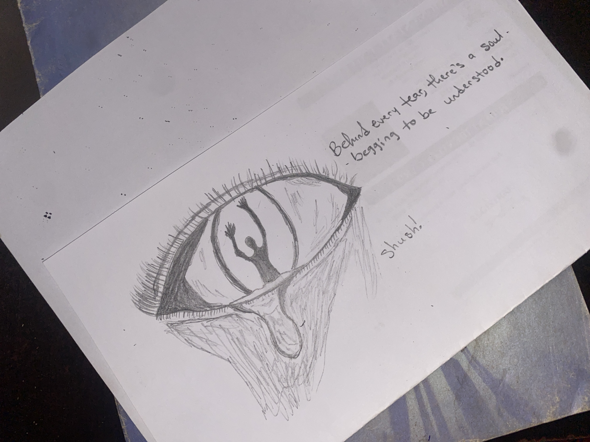 Art session features emotional drawings in Nigerian communities