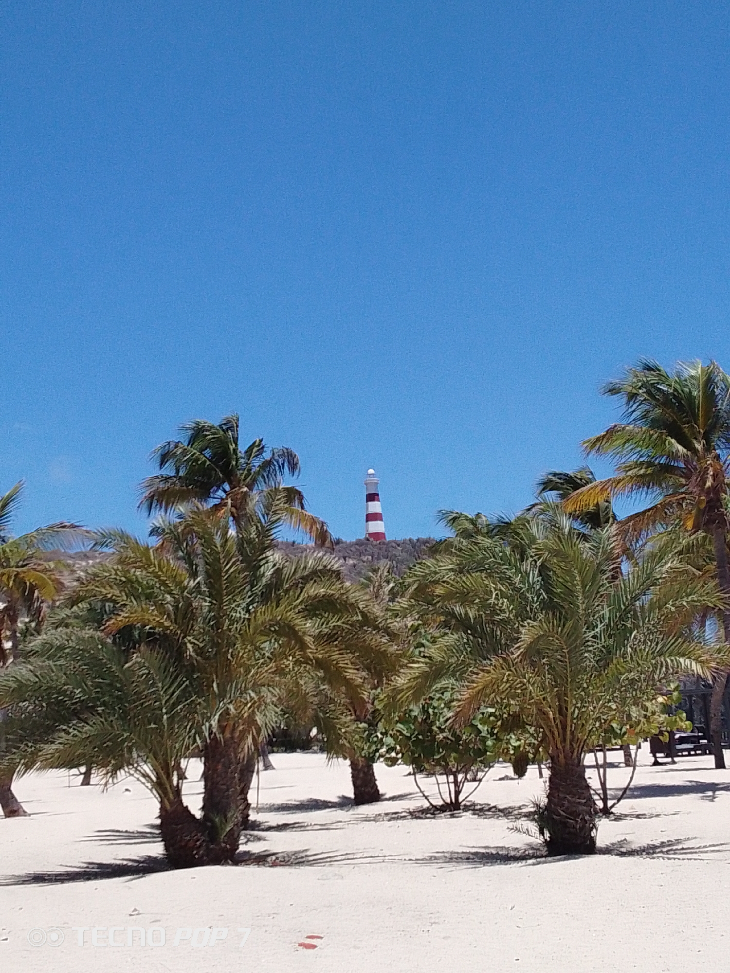 Red striped lighthouse spotted on Venezuela coast