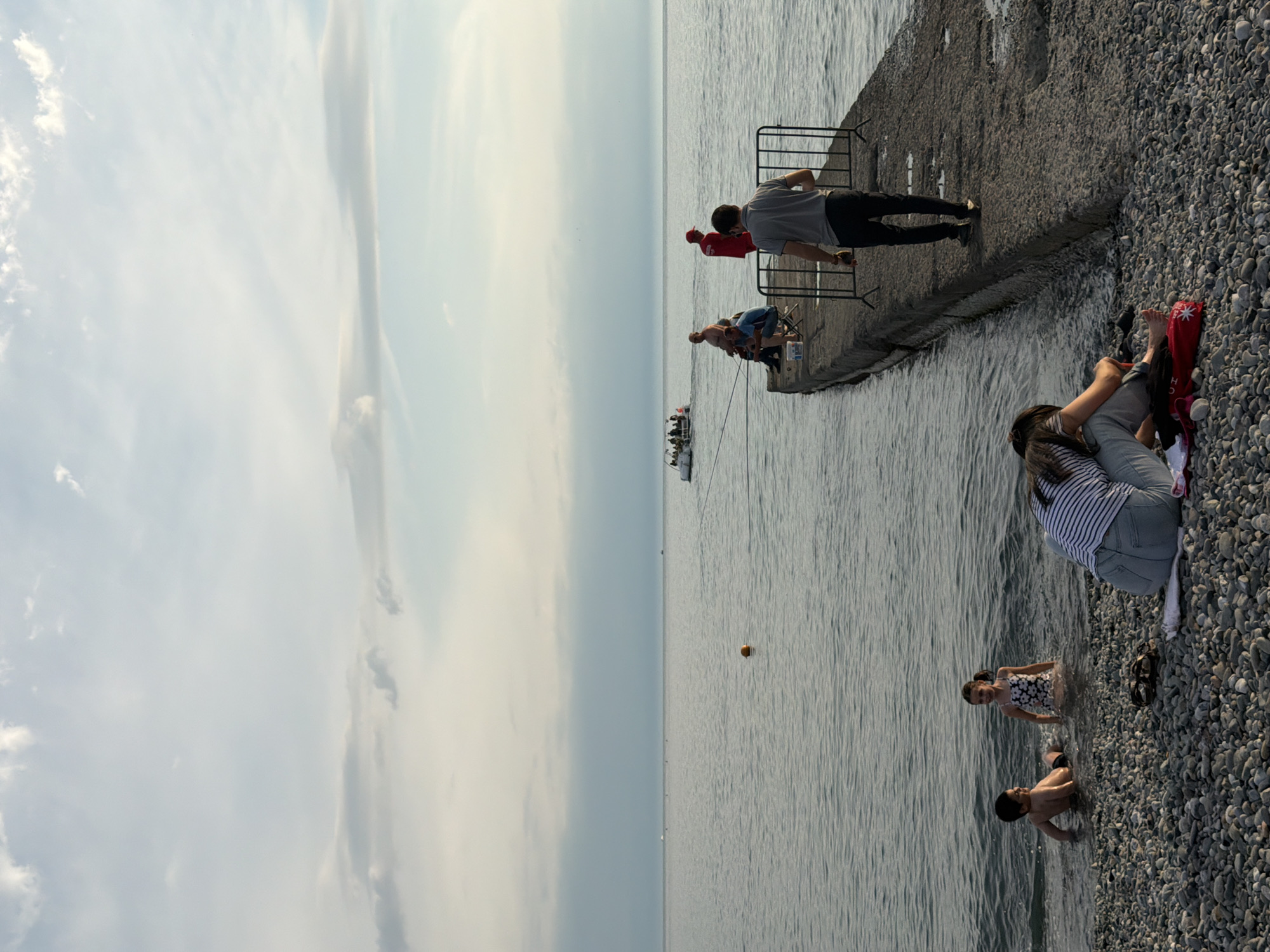 A summer afternoon across Sochi's beachfront and city streets