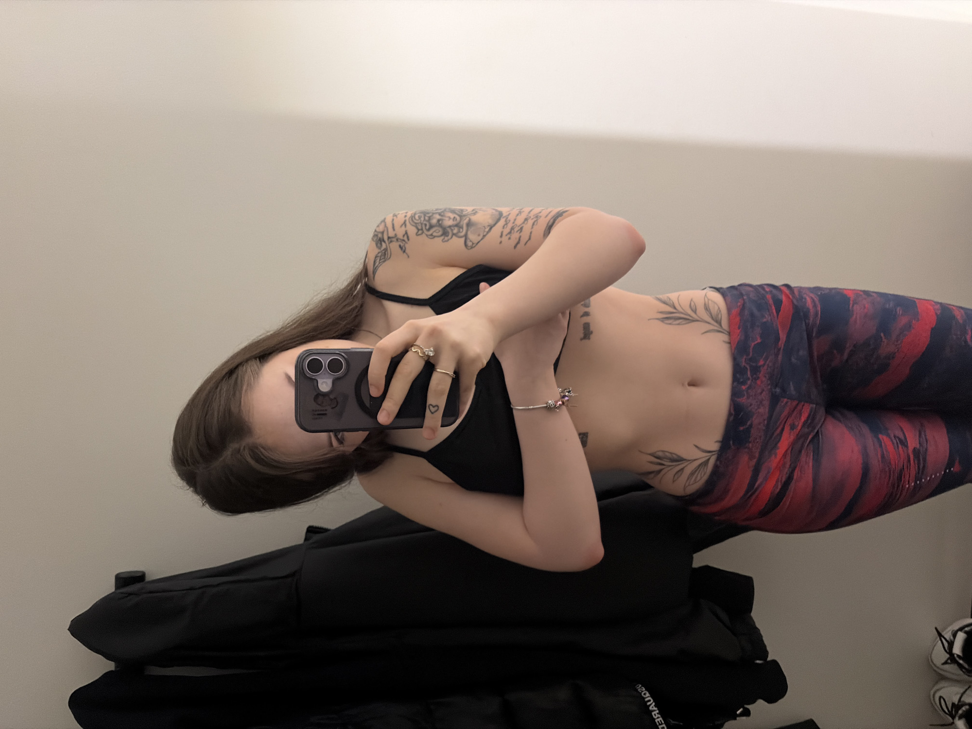 Quick selfie and skincare routine at home in Vantaa