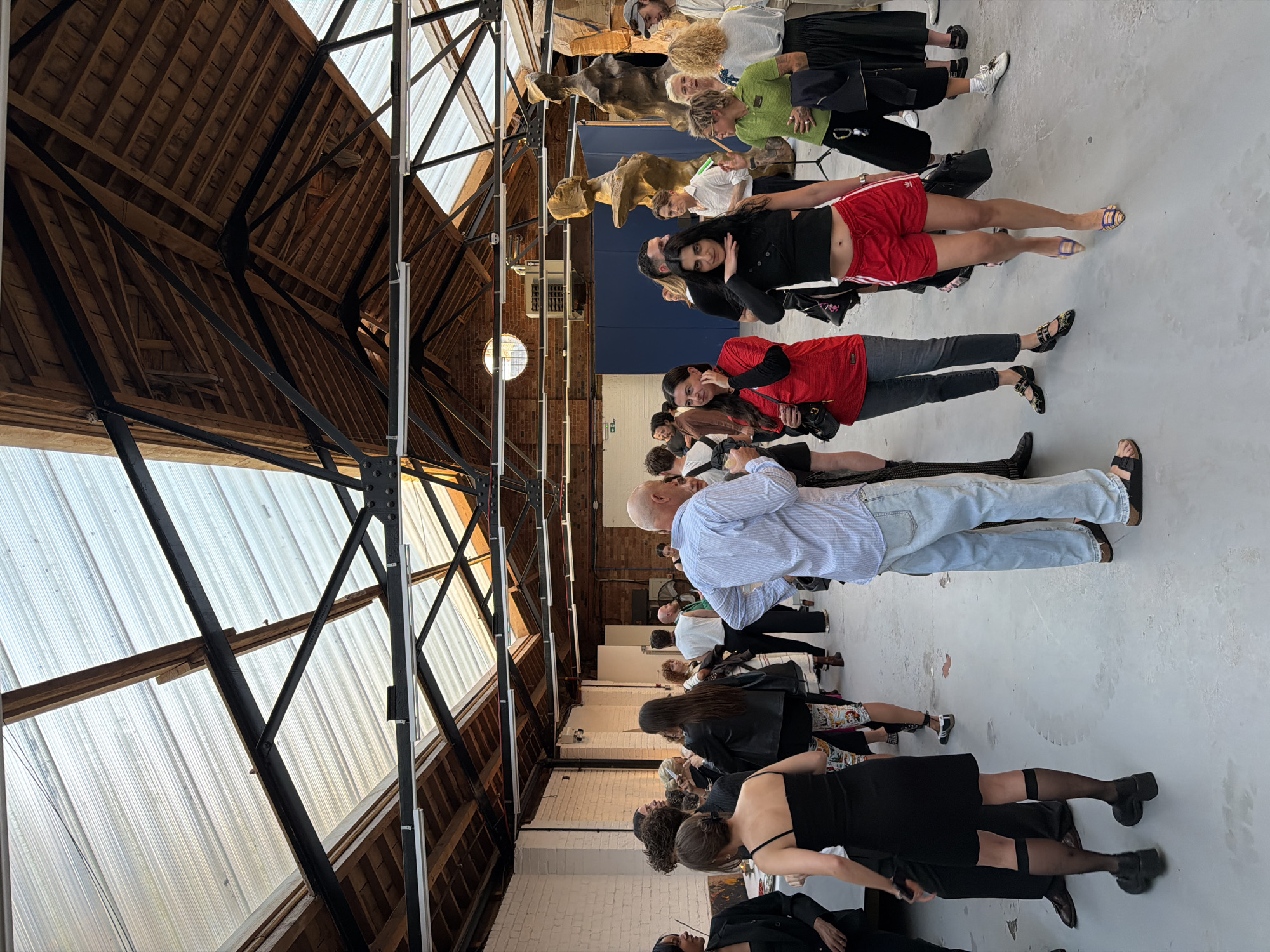 Open studio event in London features sculpture work and creative displays