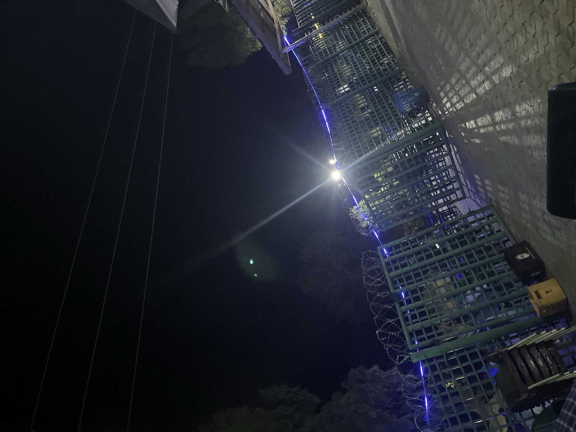 Nighttime social gathering draws crowds in Jalingo, Nigeria