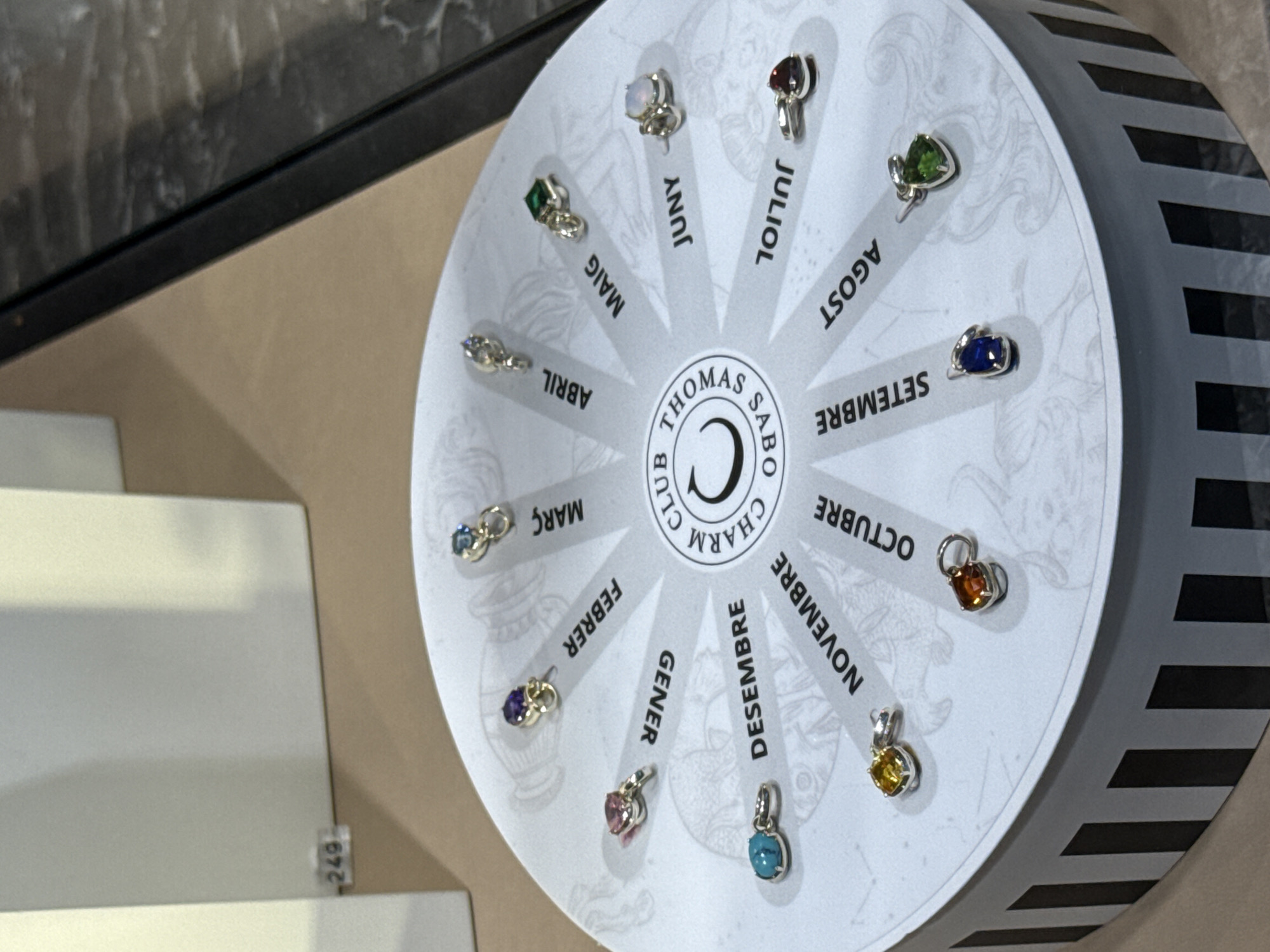 Luxury shopping district displays documented in Barcelona