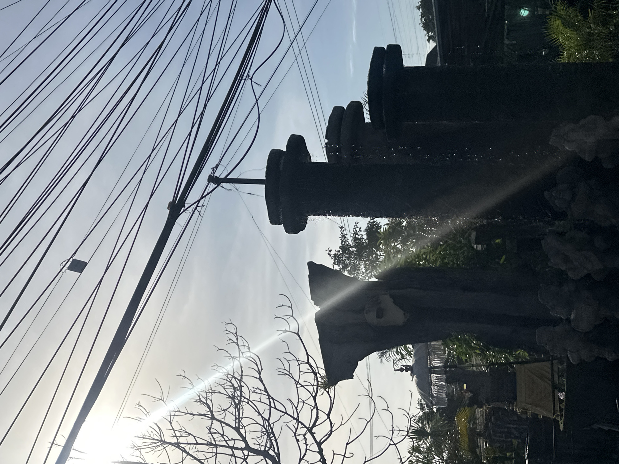 Everyday street scenes documented in Denpasar, Indonesia