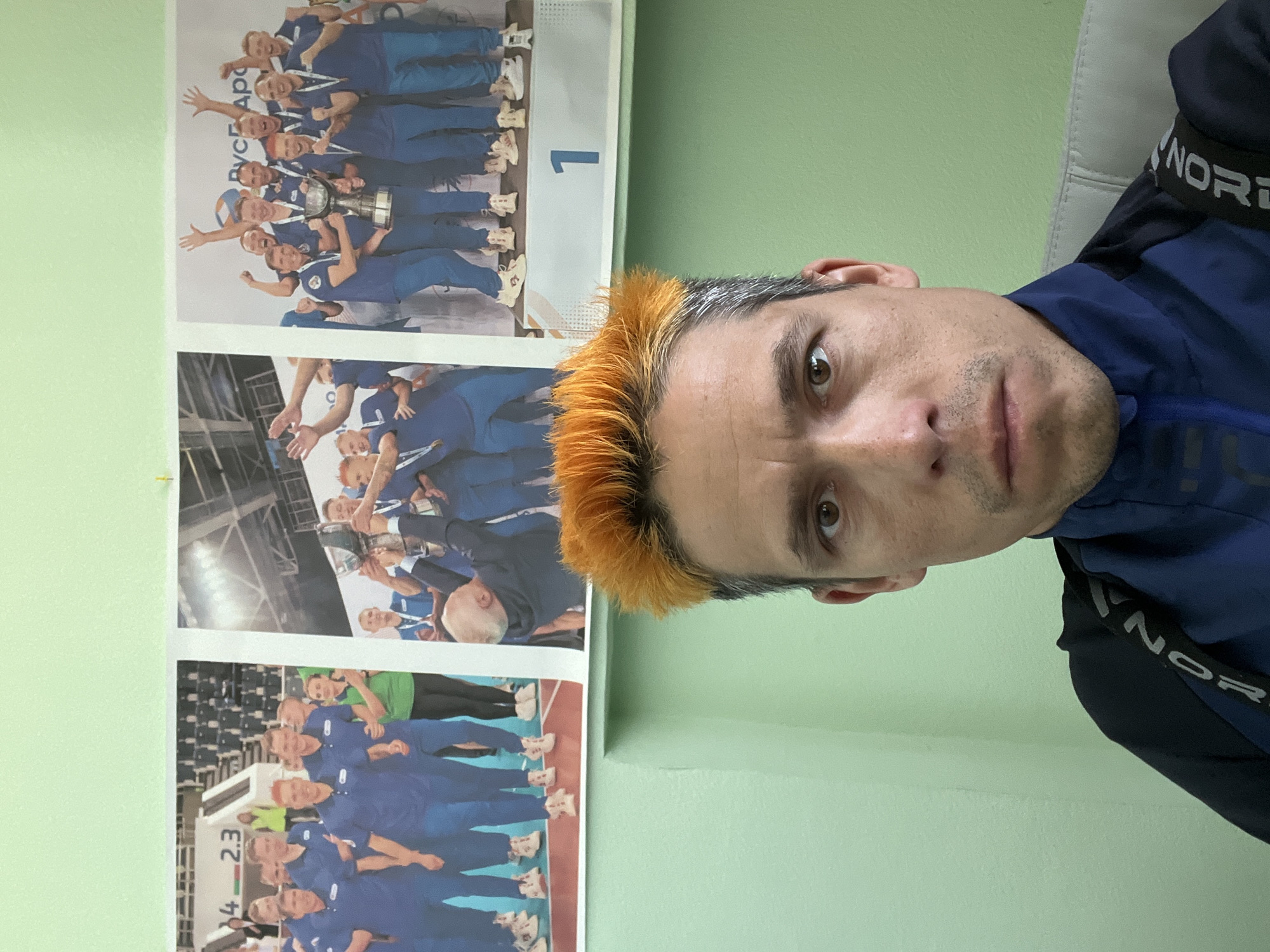 Orange-haired man in "NORTH" shirt spotted in Chaikovsky