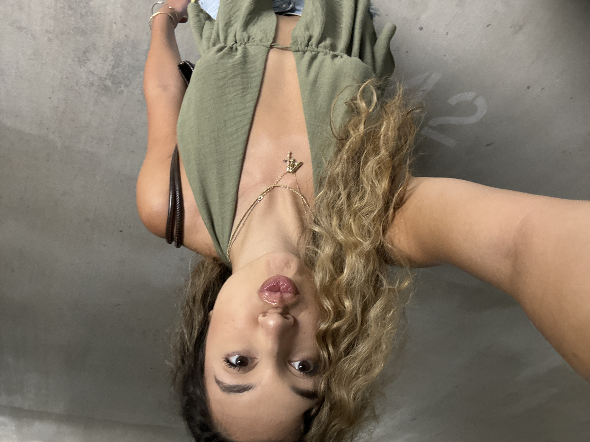 Quick parking garage portraits, Boca Raton
