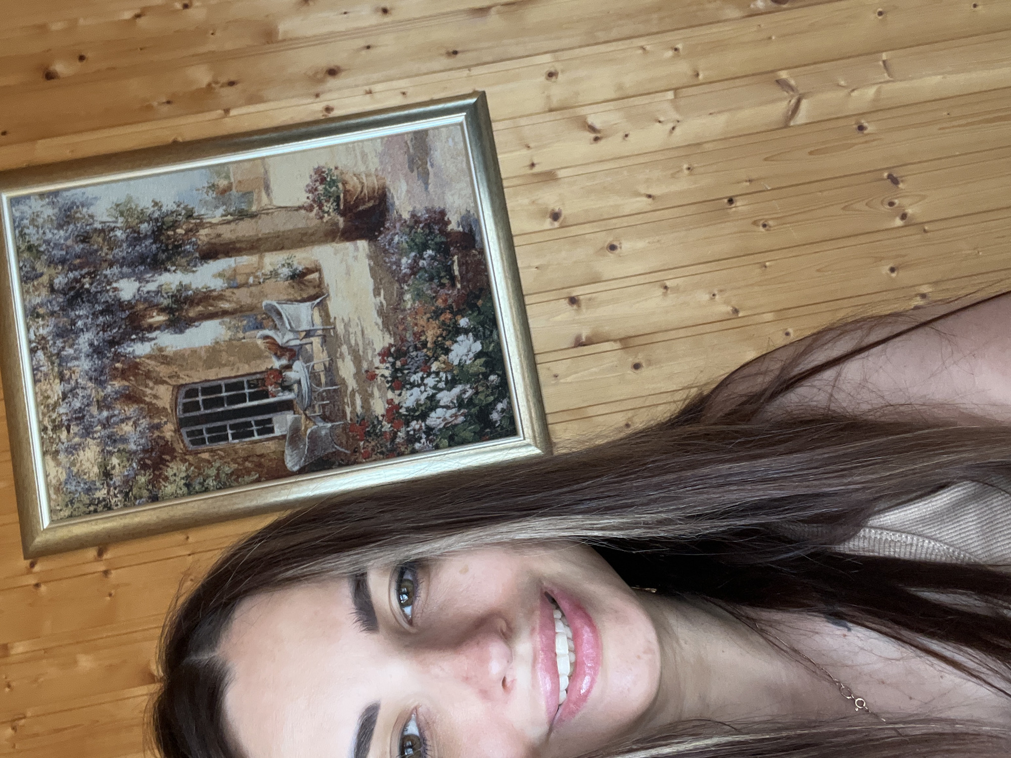 Casual selfies and close-ups, including a happiness tattoo