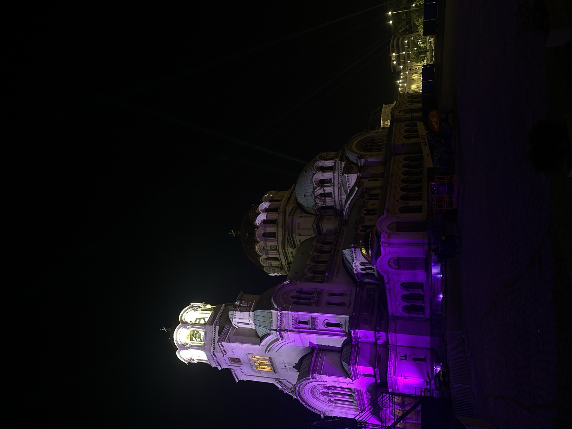 Evening event staged at Sofia's Alexander Nevsky Cathedral