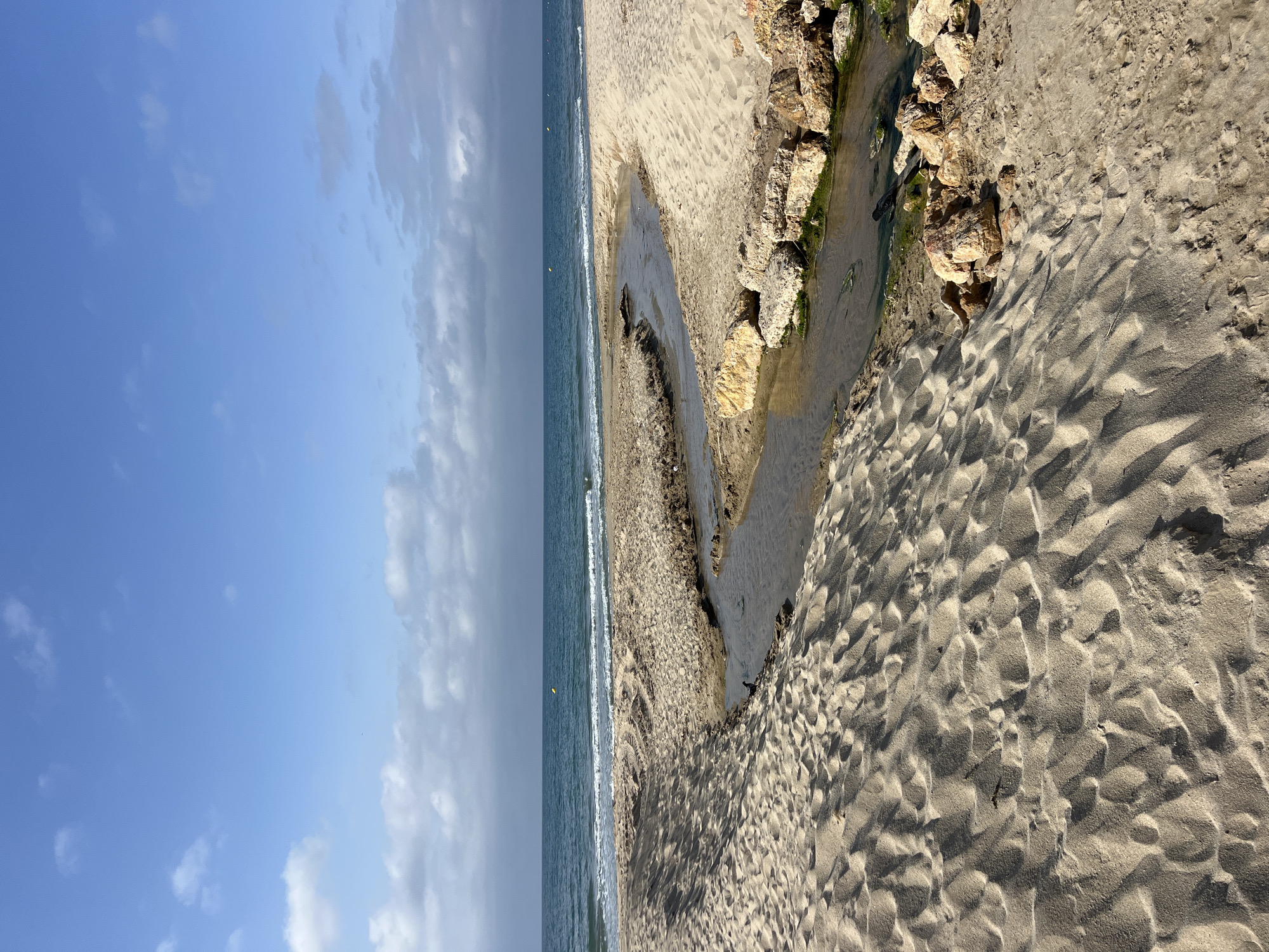 Morning coastal scenes documented in Salou, Spain resort town