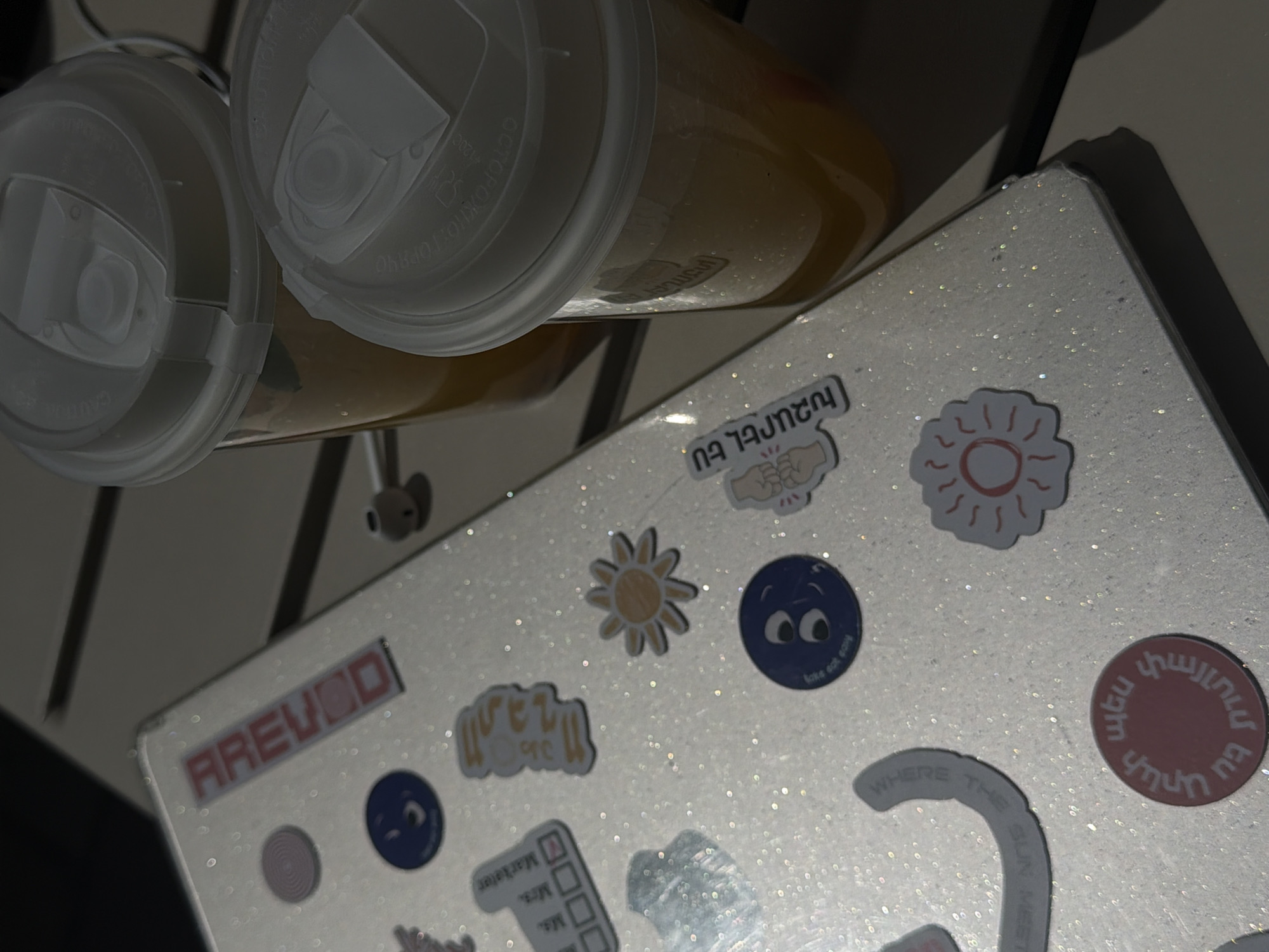Beverage cups photographed in Yerevan, Armenia