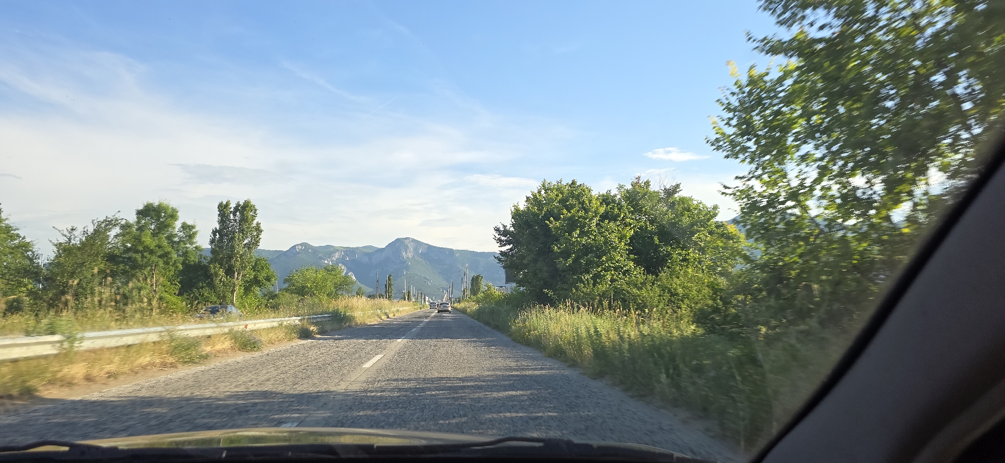 Road trip documented through Vratsa Bulgaria with personal items
