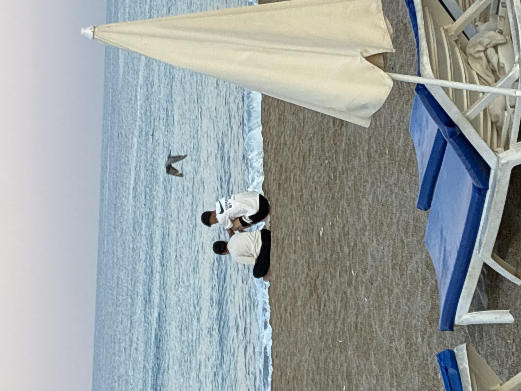 Quiet morning at Cleopatra Beach, Alanya, Turkey