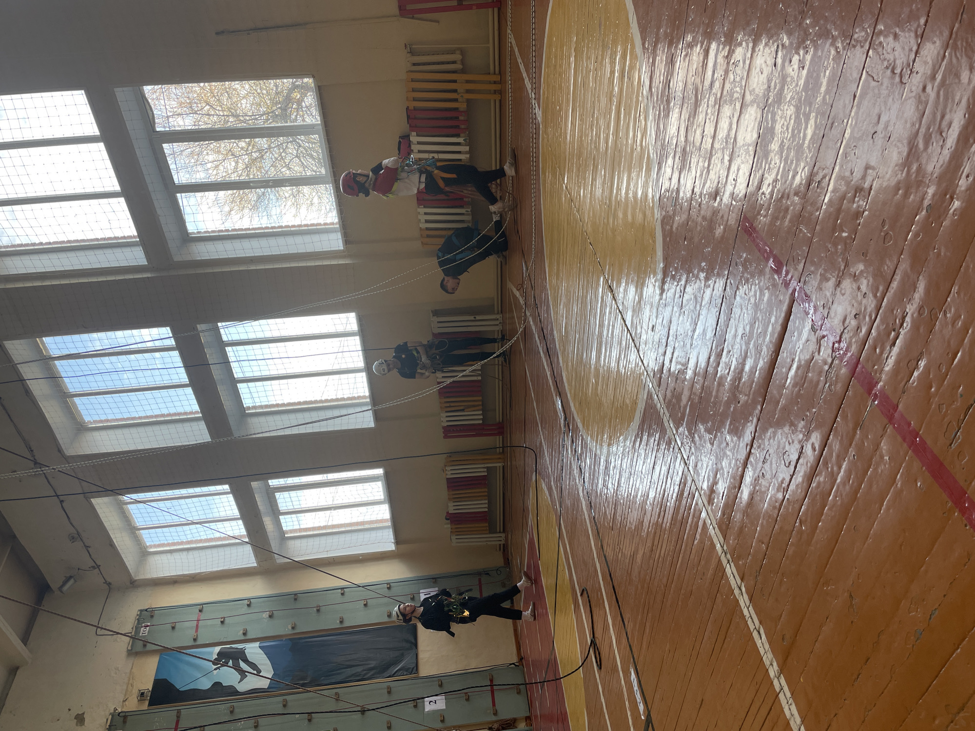 Morning Training Session Documented at Sarapul Gymnasium