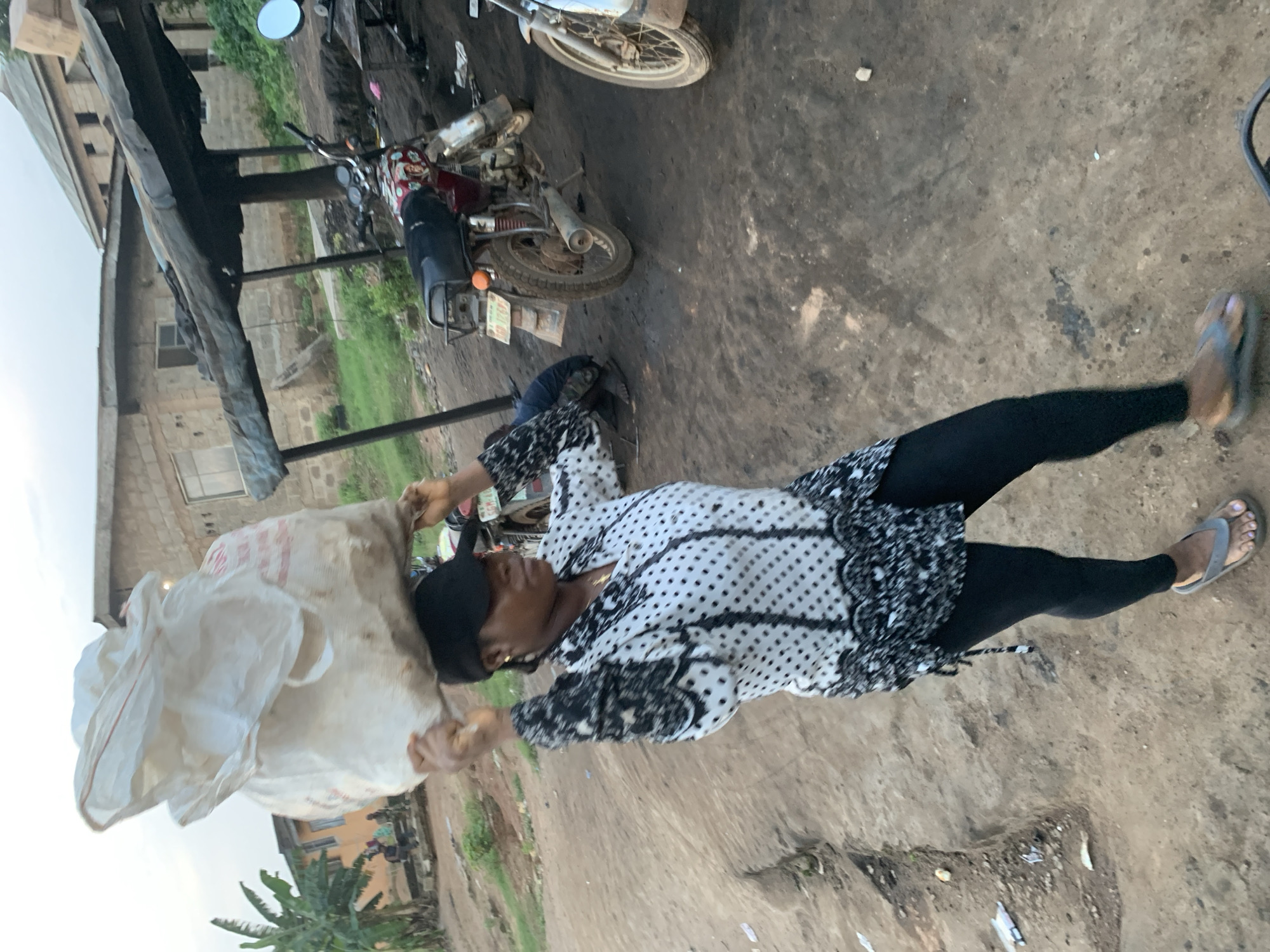 Everyday life on the streets of Shagamu, Nigeria