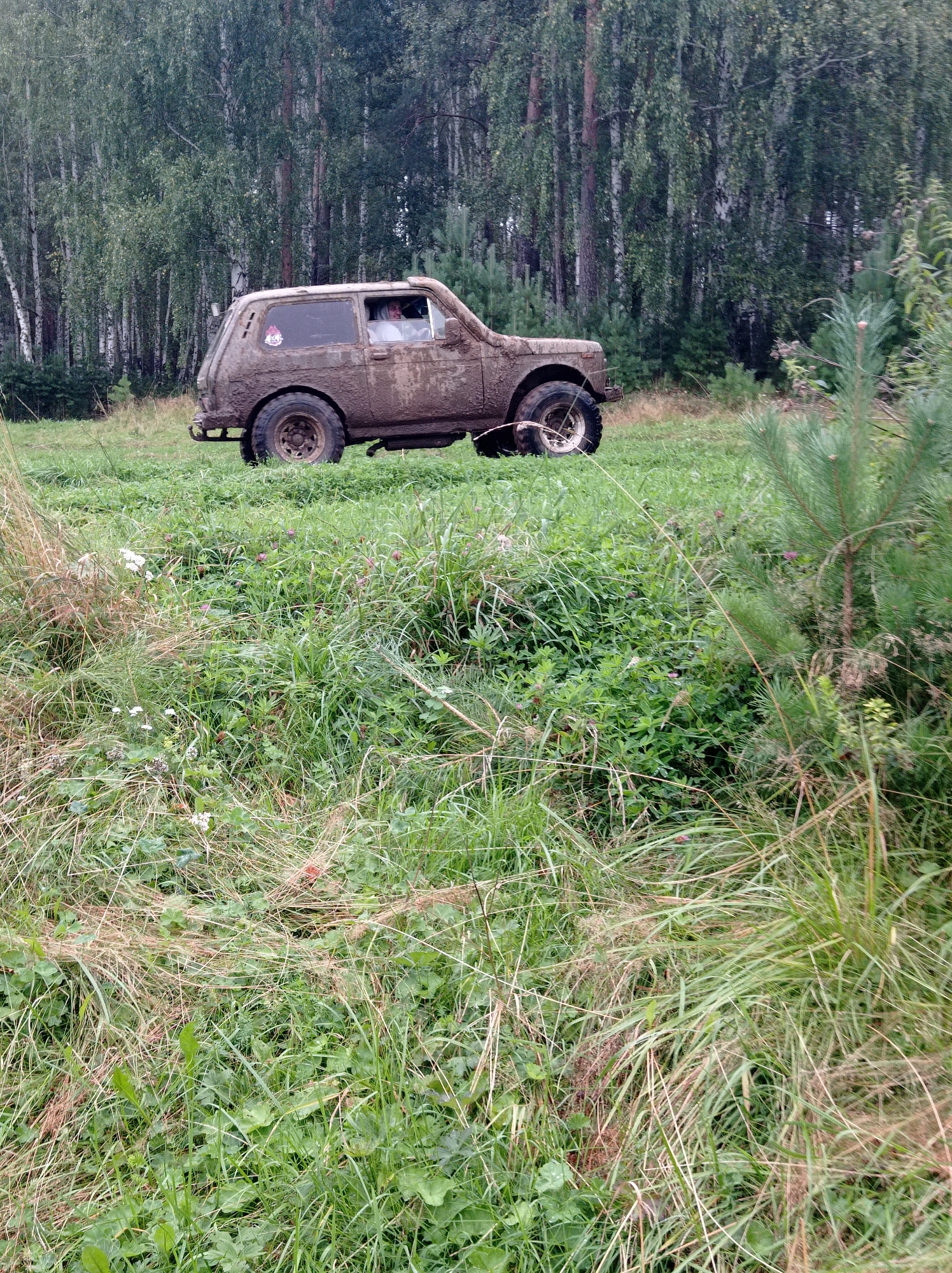 Foraging, fishing, and off-roading in the Degtyarsk forest