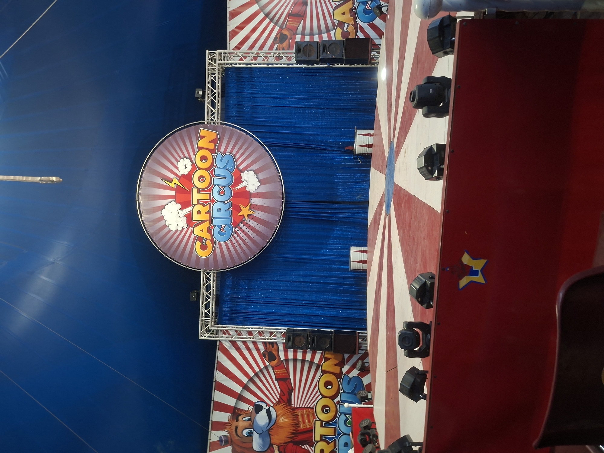Cartoon Circus venue documented with Frank Ocean graffiti