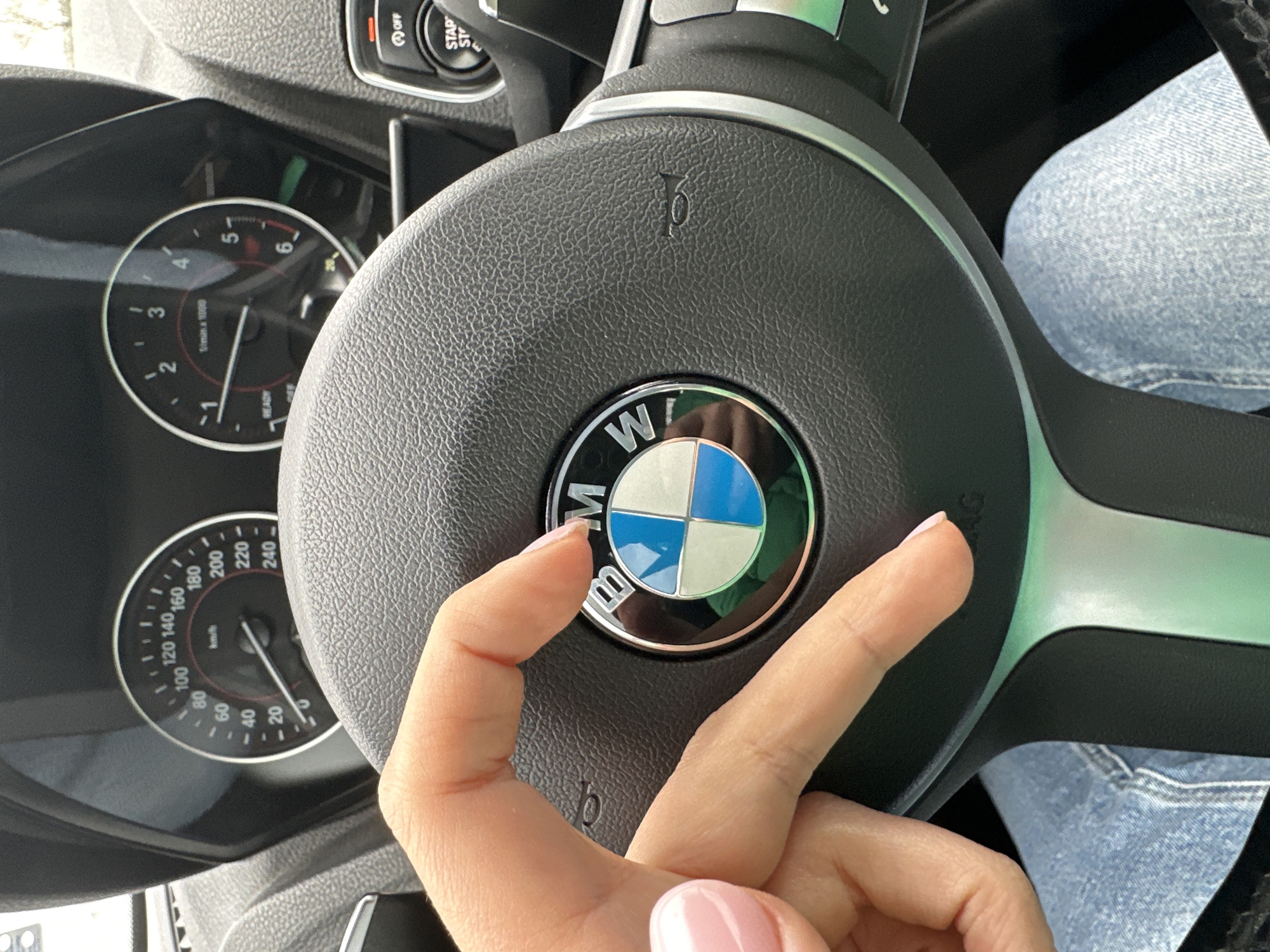 Driver captures street views from BMW in Sofia