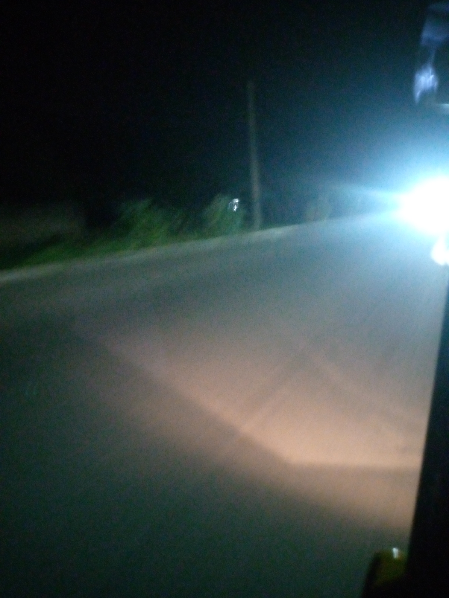 Evening drive through Jalingo's streets, dusk to night