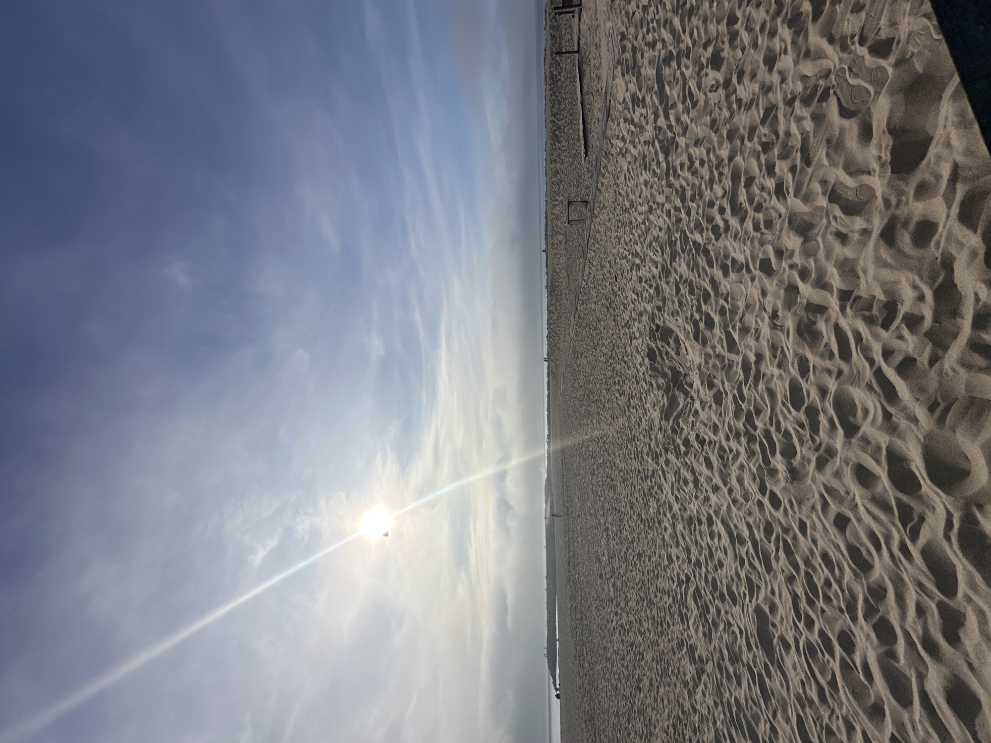 Overcast afternoon documented at Espinho beach, Portugal