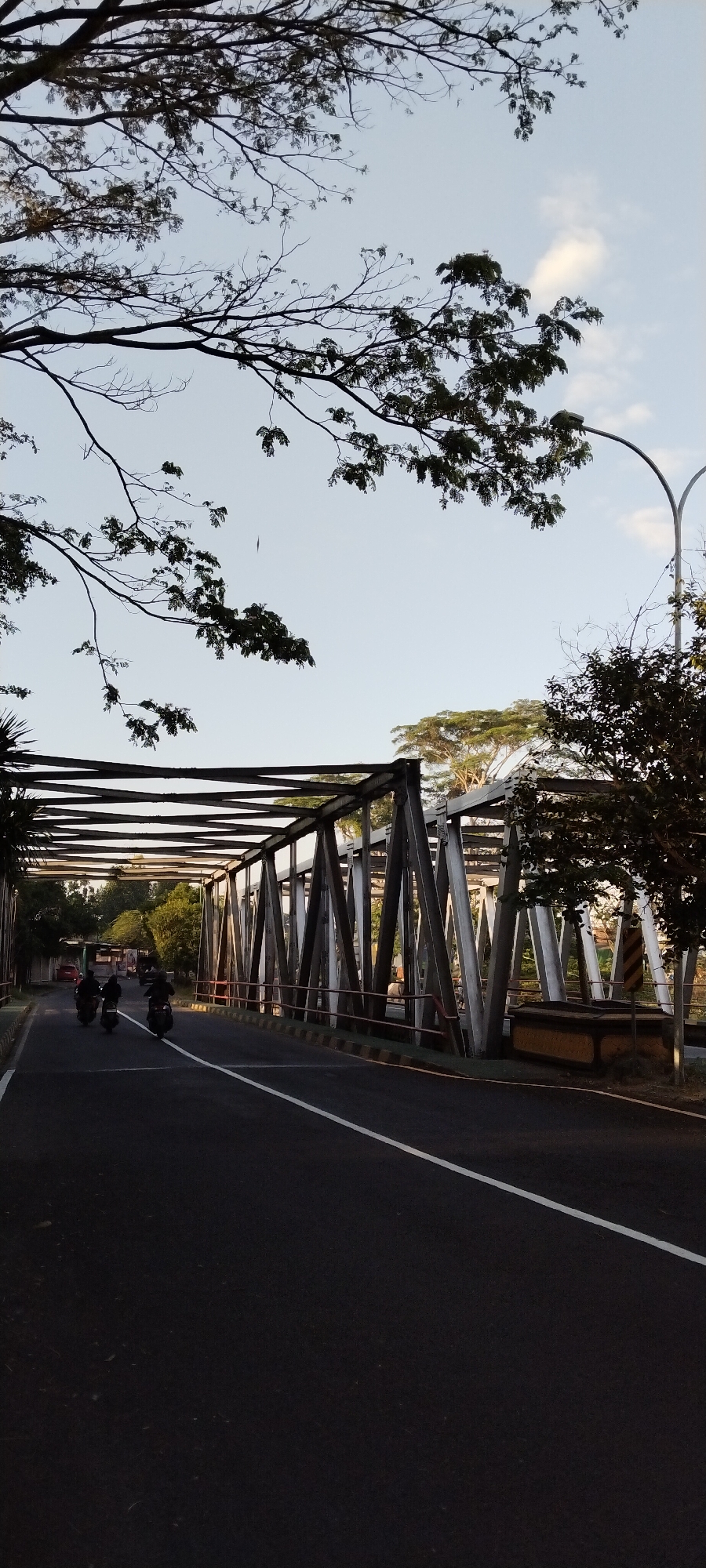 Roads, rivers, and rural landscape around Mataram, Indonesia