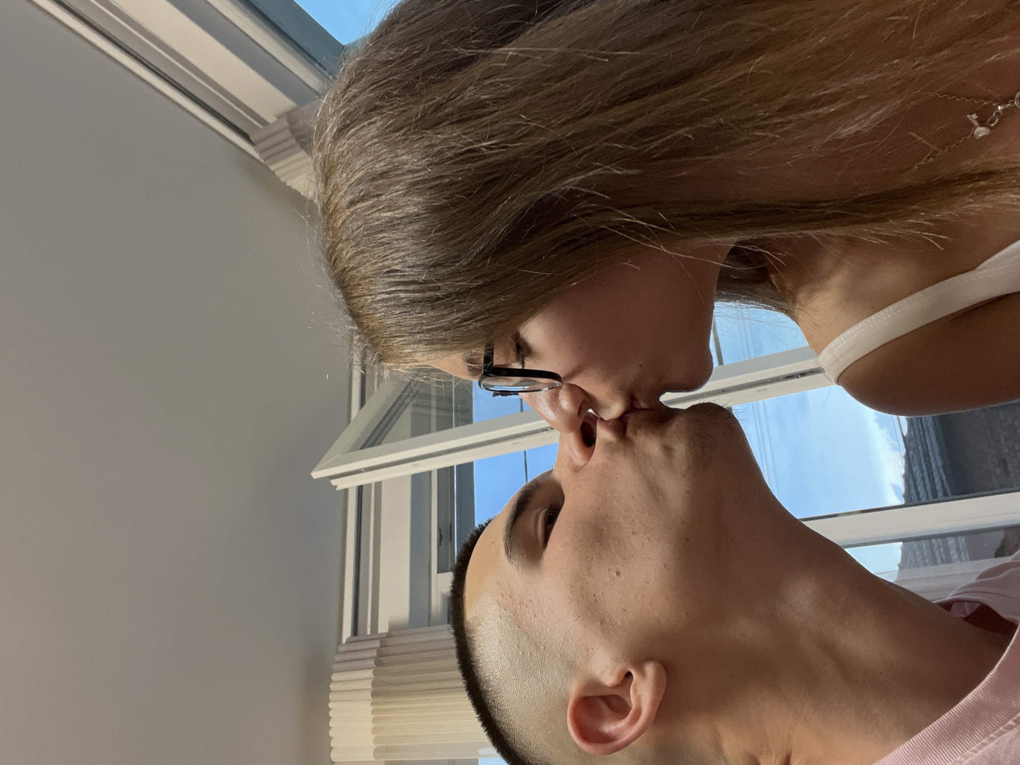 Young couple shares intimate moments in Karavelovo, Bulgaria