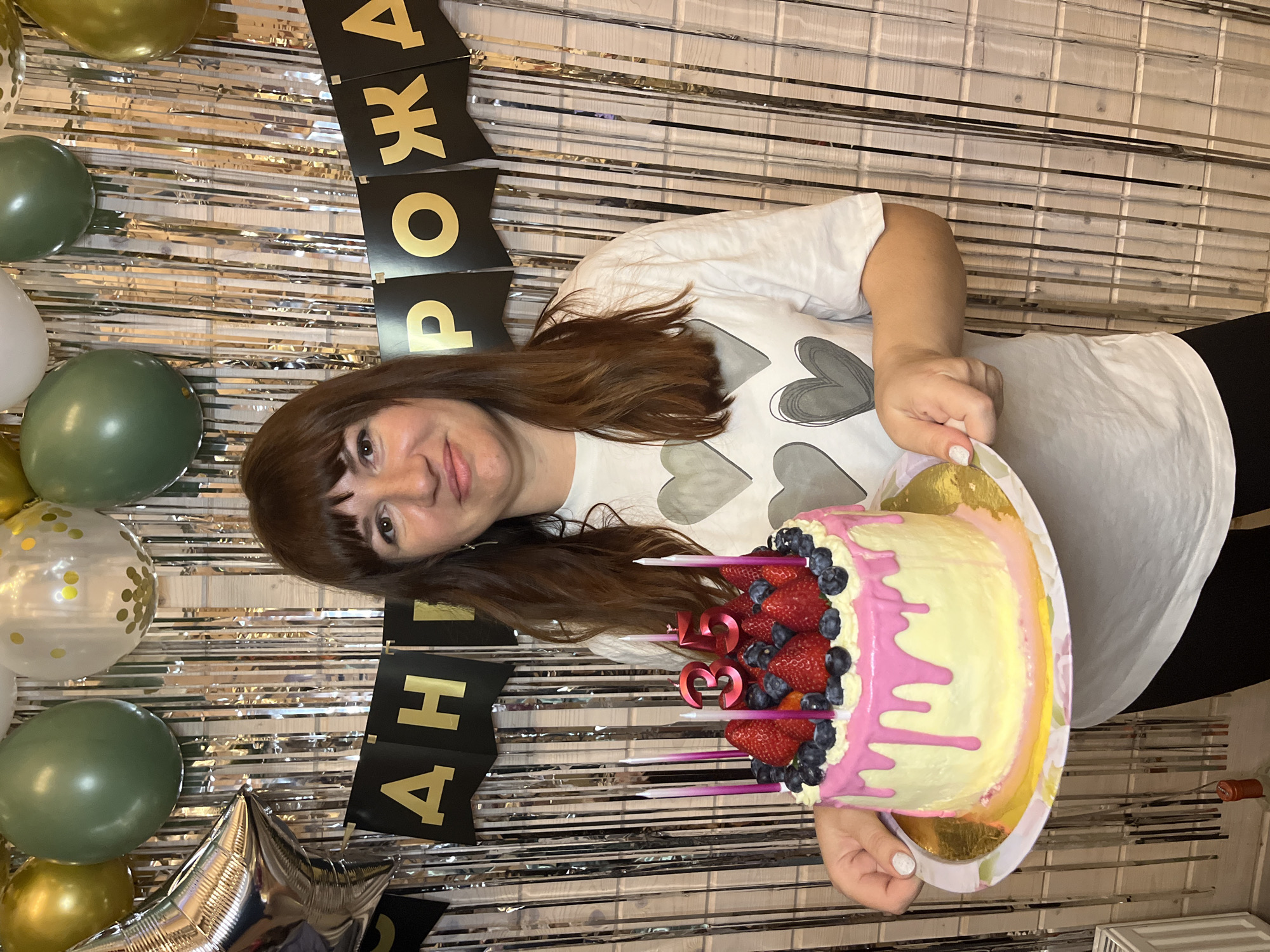 Private celebration captured at Borshchevo residence with decorations, food