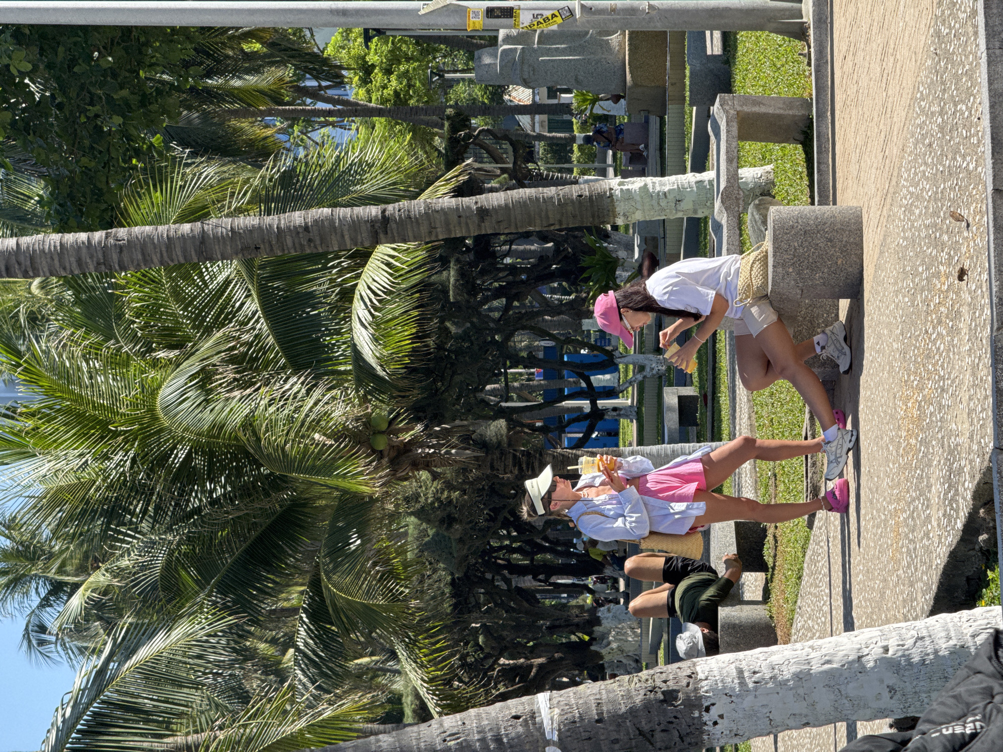 Sunny day scenes captured along Nha Trang Vietnam coastline