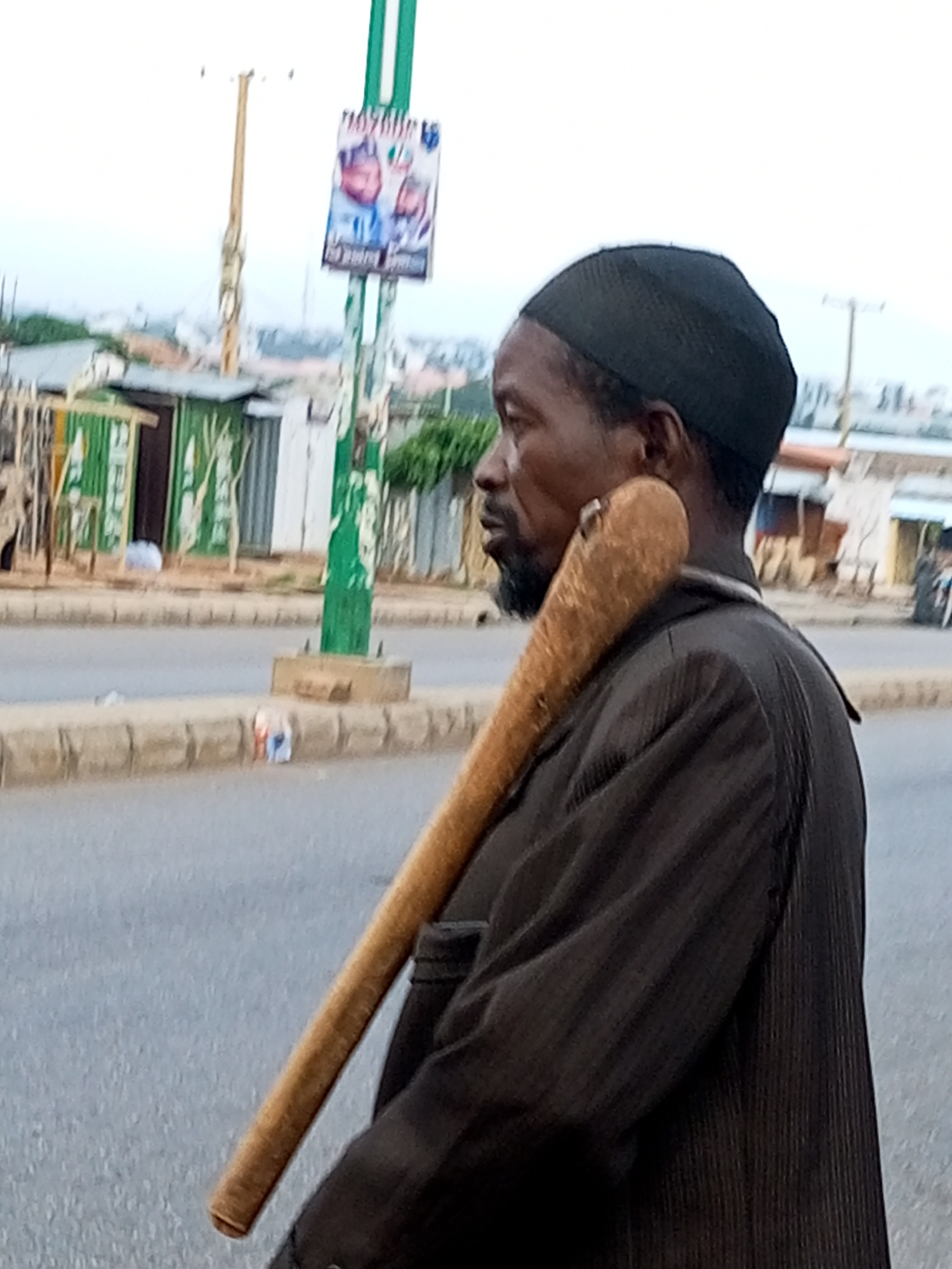 Early morning street life across Tempure and Tumfure, Nigeria