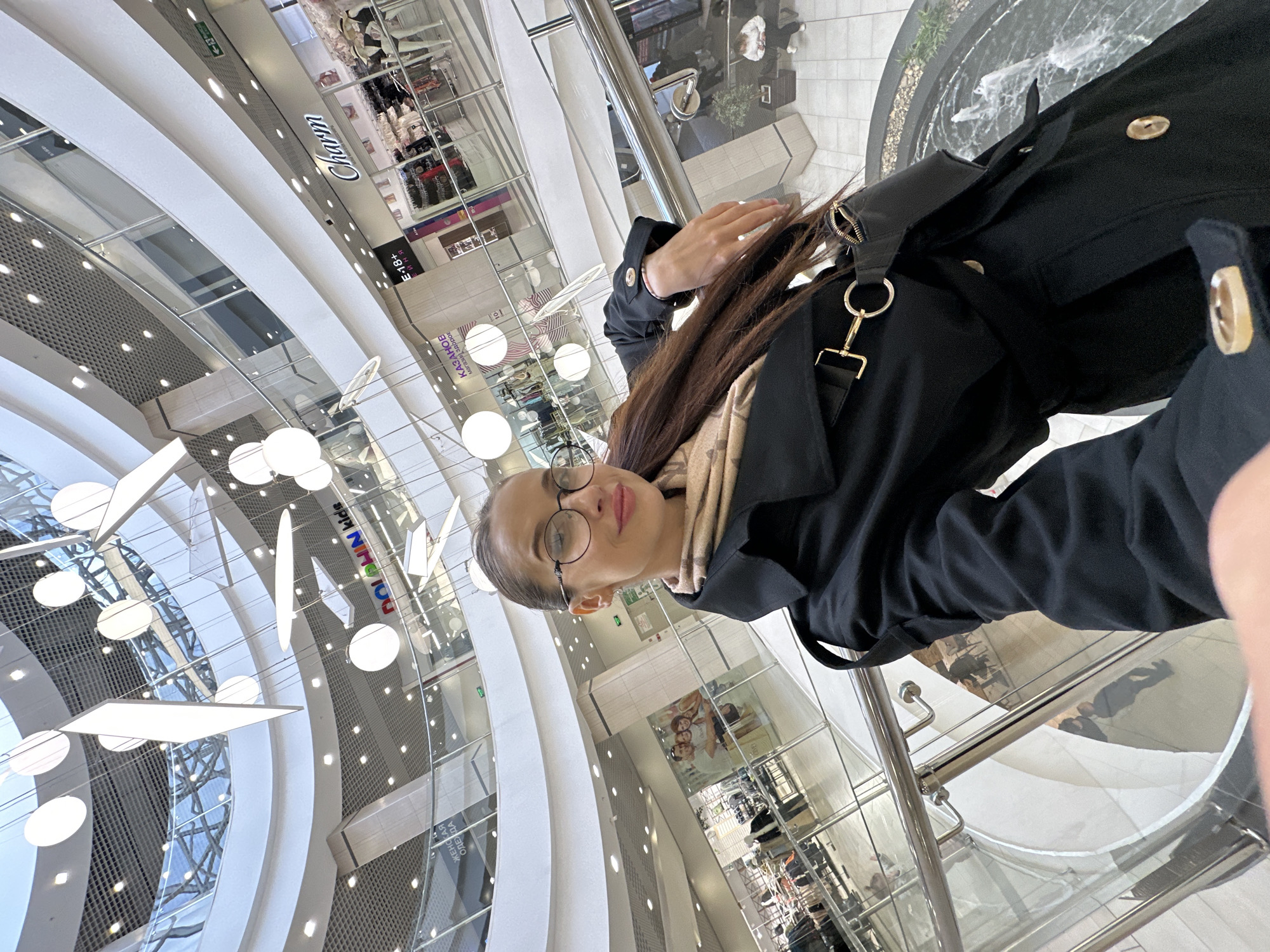Routine shopping mall visit documented in Yekaterinburg, Russia