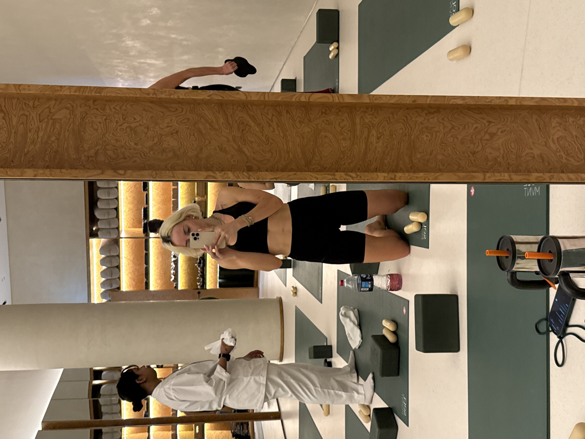 Morning fitness session documented at Dubai gym facility