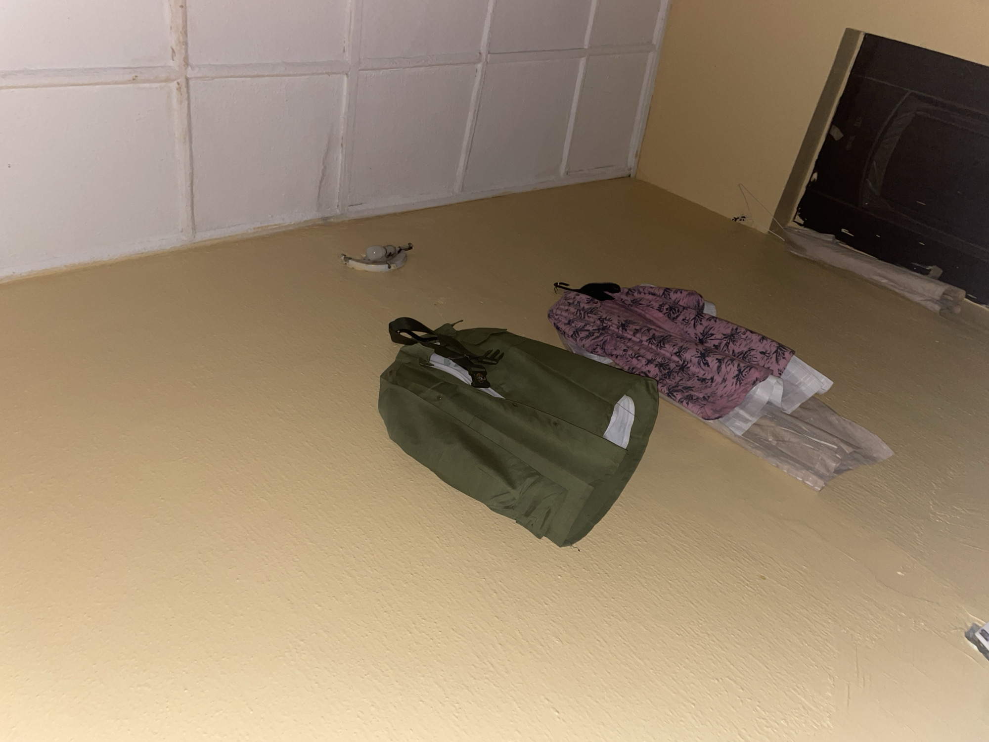 Late night in an Abuja apartment, winding down