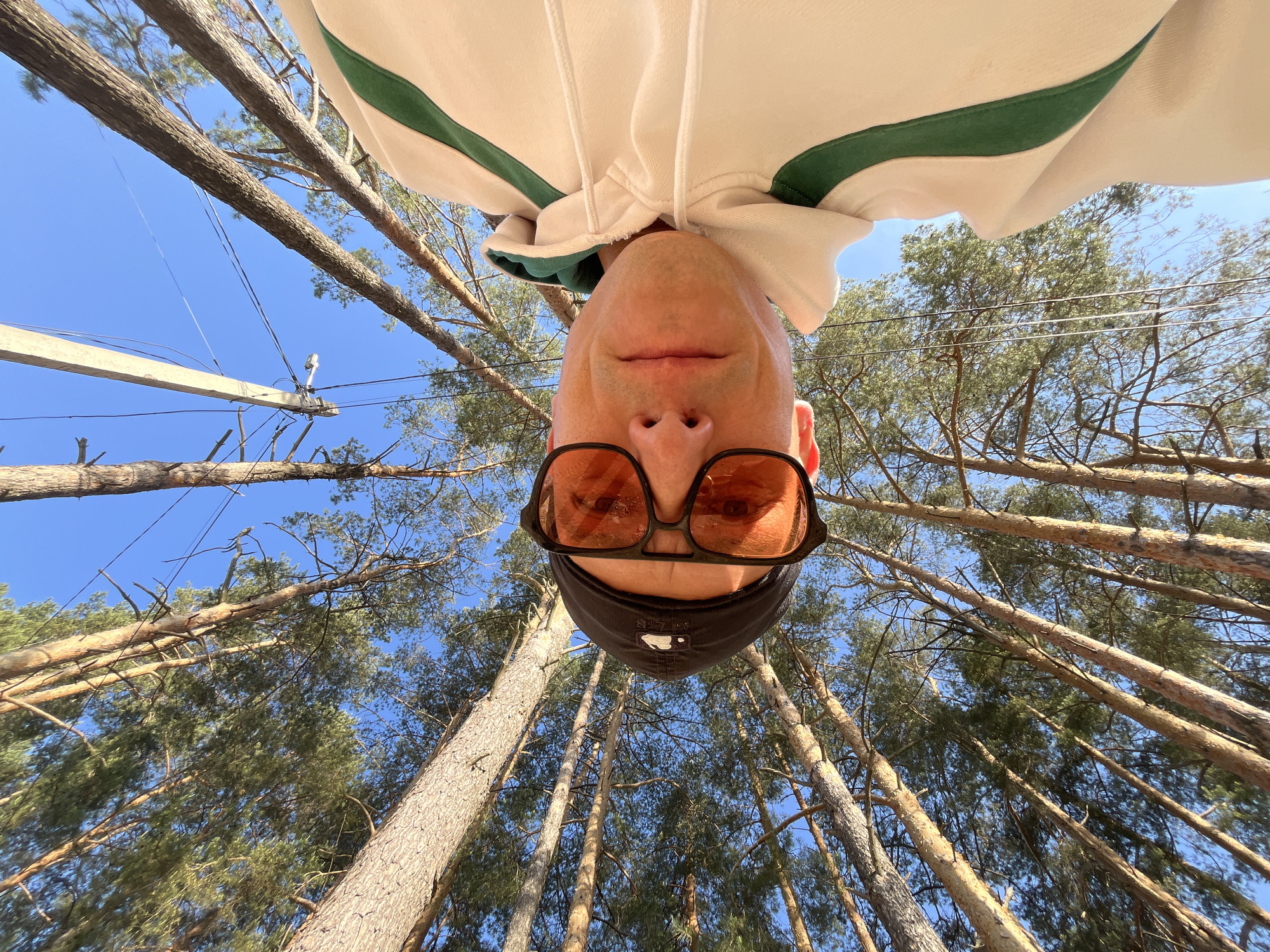 Family enjoys spring forest outing in Chaikovsky, Russia